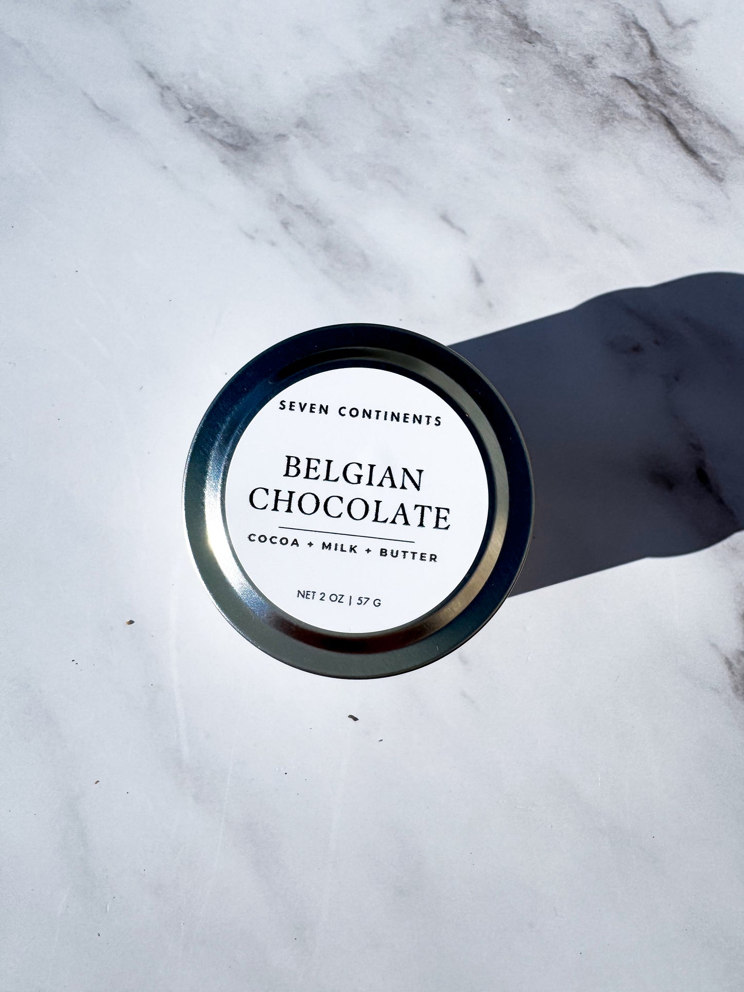 Belgian Chocolate Soy Wax Mini Candle