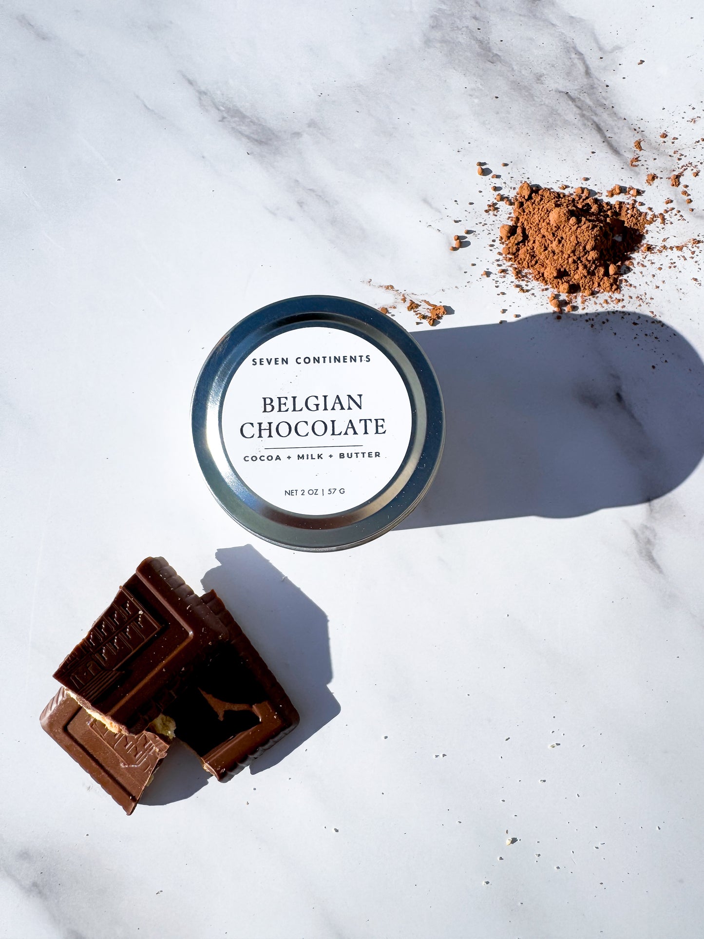 Belgian Chocolate Soy Wax Mini Candle