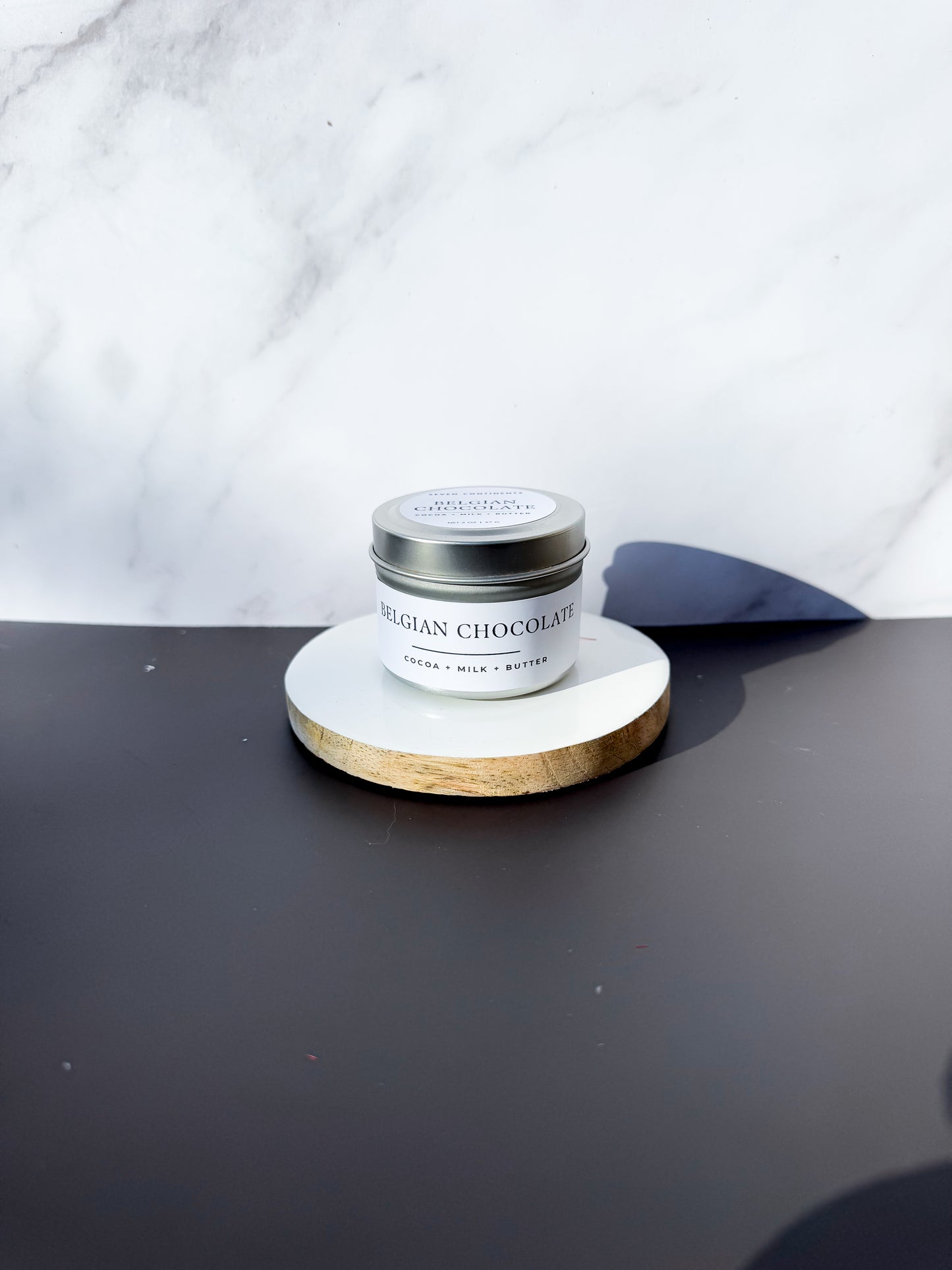 Belgian Chocolate Soy Wax Mini Candle