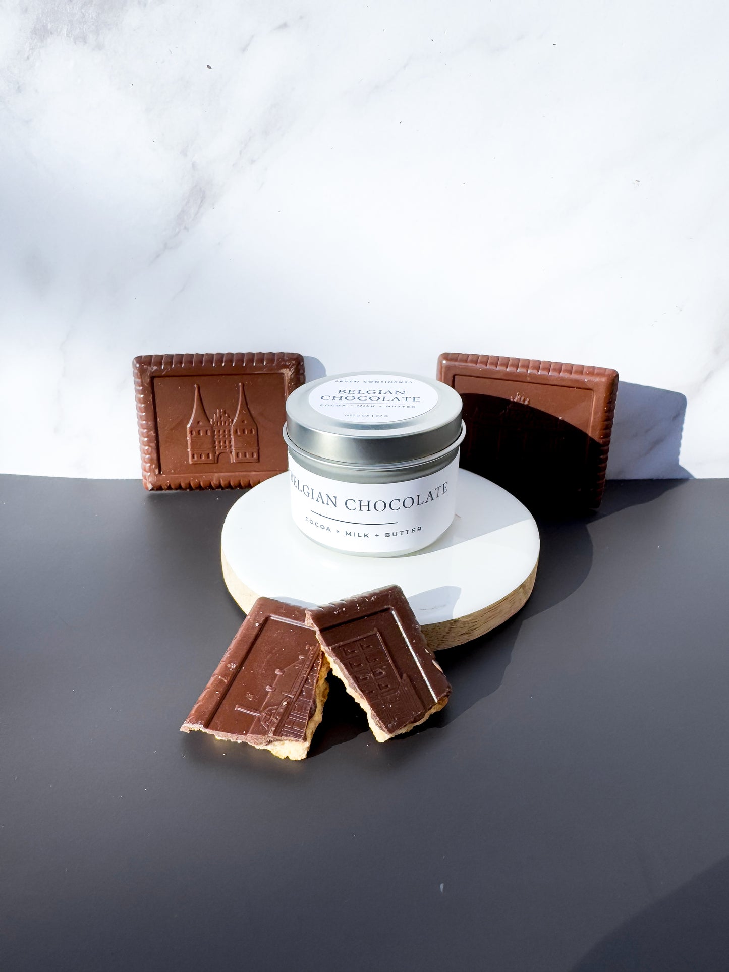 Belgian Chocolate Soy Wax Mini Candle