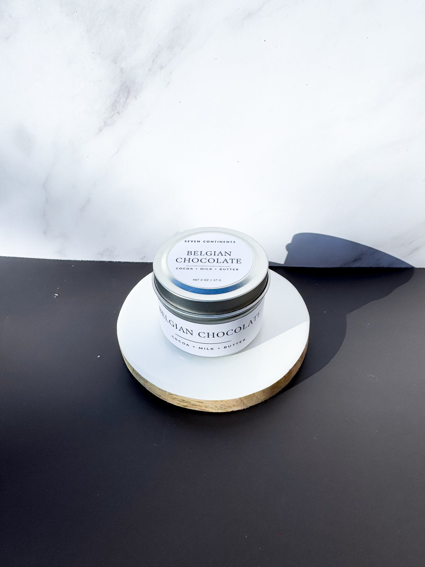 Belgian Chocolate Soy Wax Mini Candle