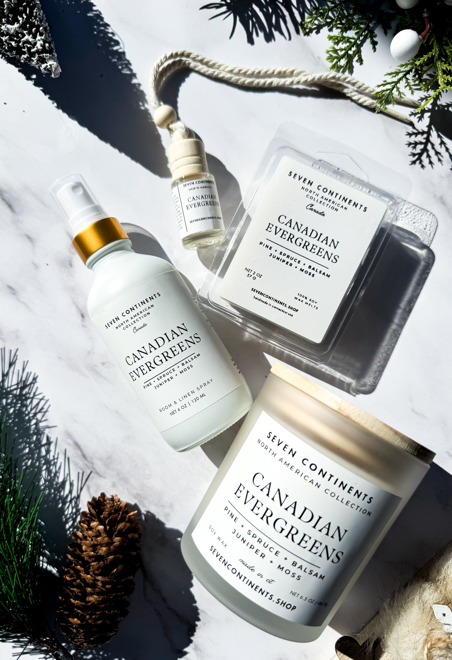 Canadian Evergreens Soy Wax Candle