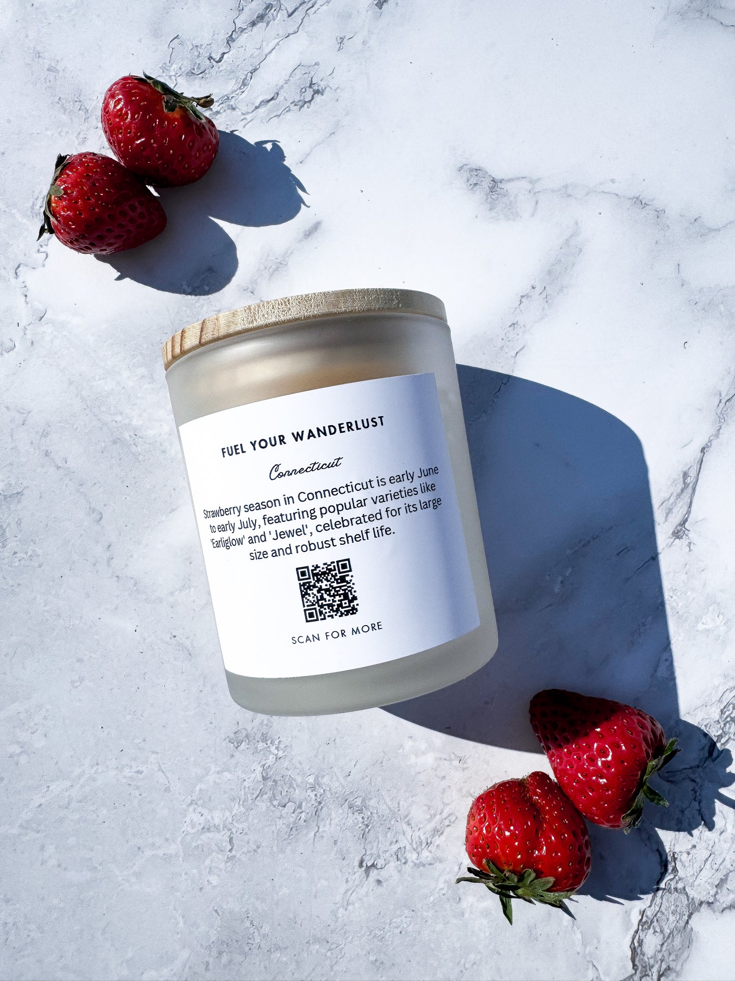 Connecticut Strawberries - Soy Candle