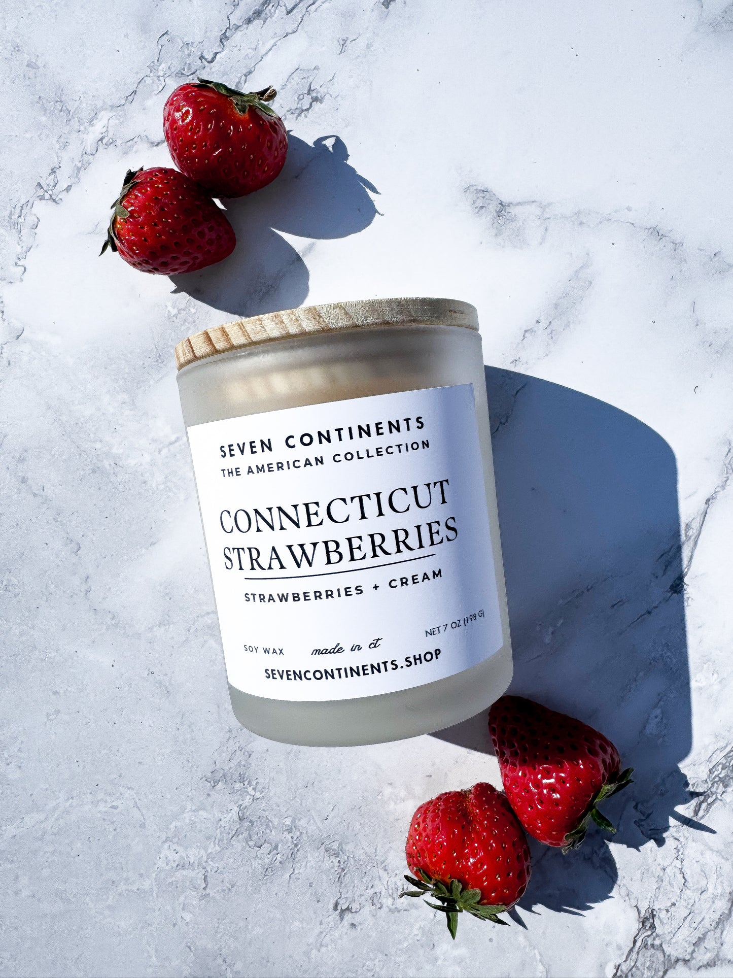 Connecticut Strawberries - Soy Candle