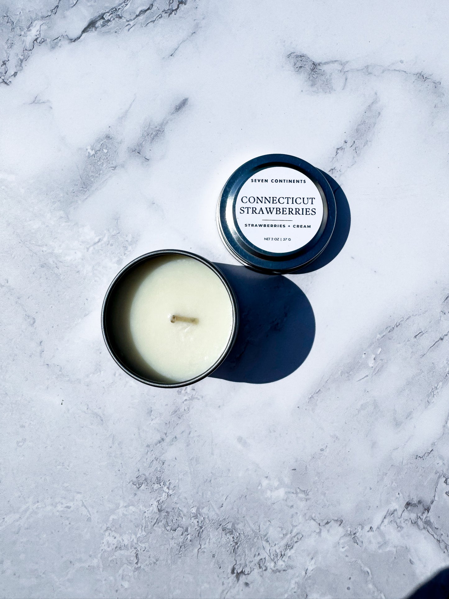 Connecticut Strawberries - Soy Wax Mini Candle