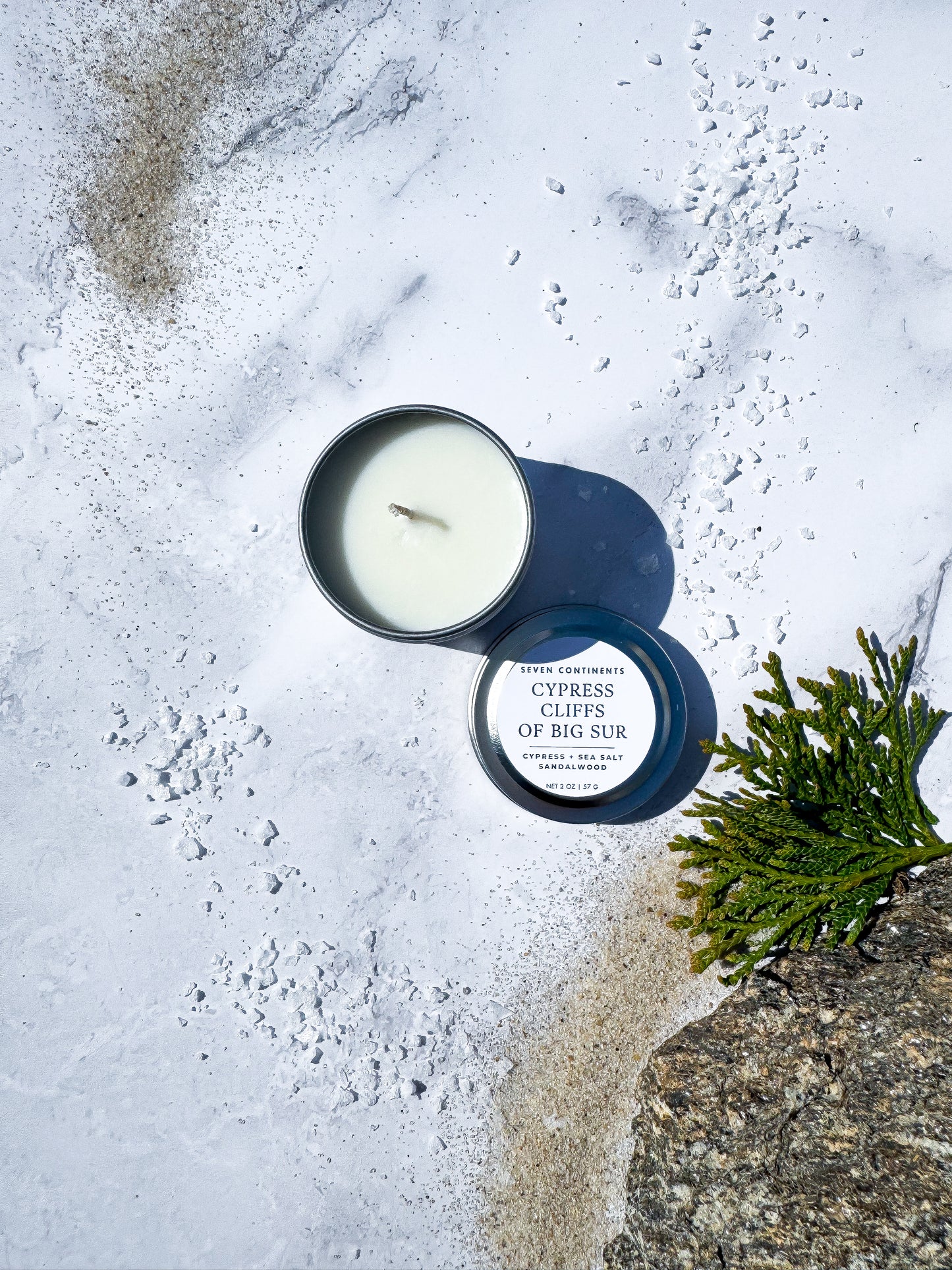 Cypress Cliffs of Big Sur - Soy Wax Mini Candle