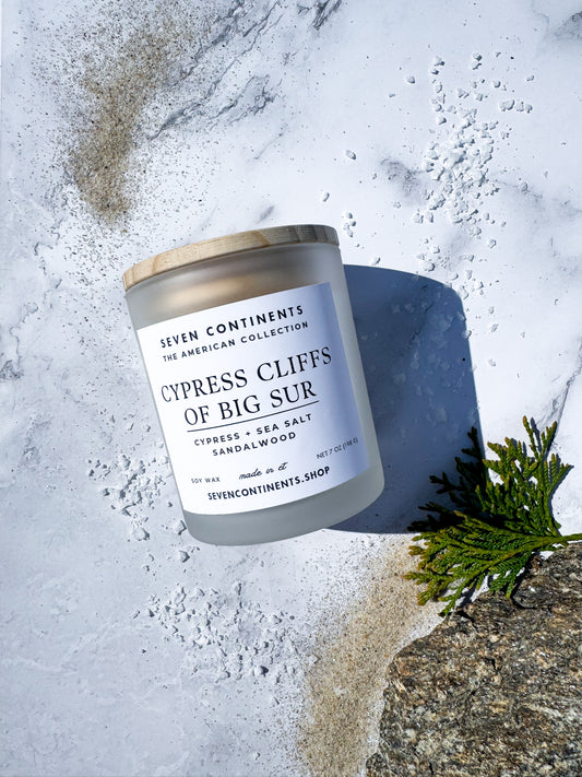 Cypress Cliffs of Big Sur - Soy Candle
