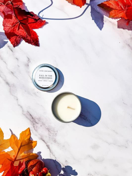 Fall in the Berkshires Mini Candle
