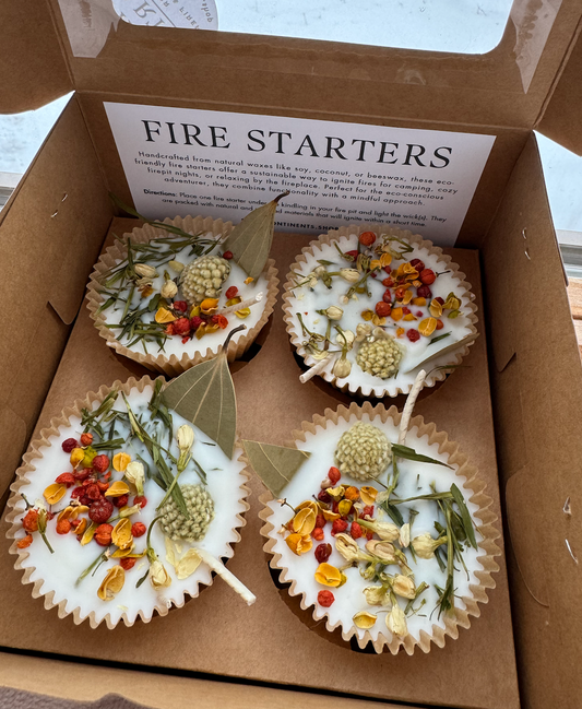 Spring Floral Firestarters - 4 pack