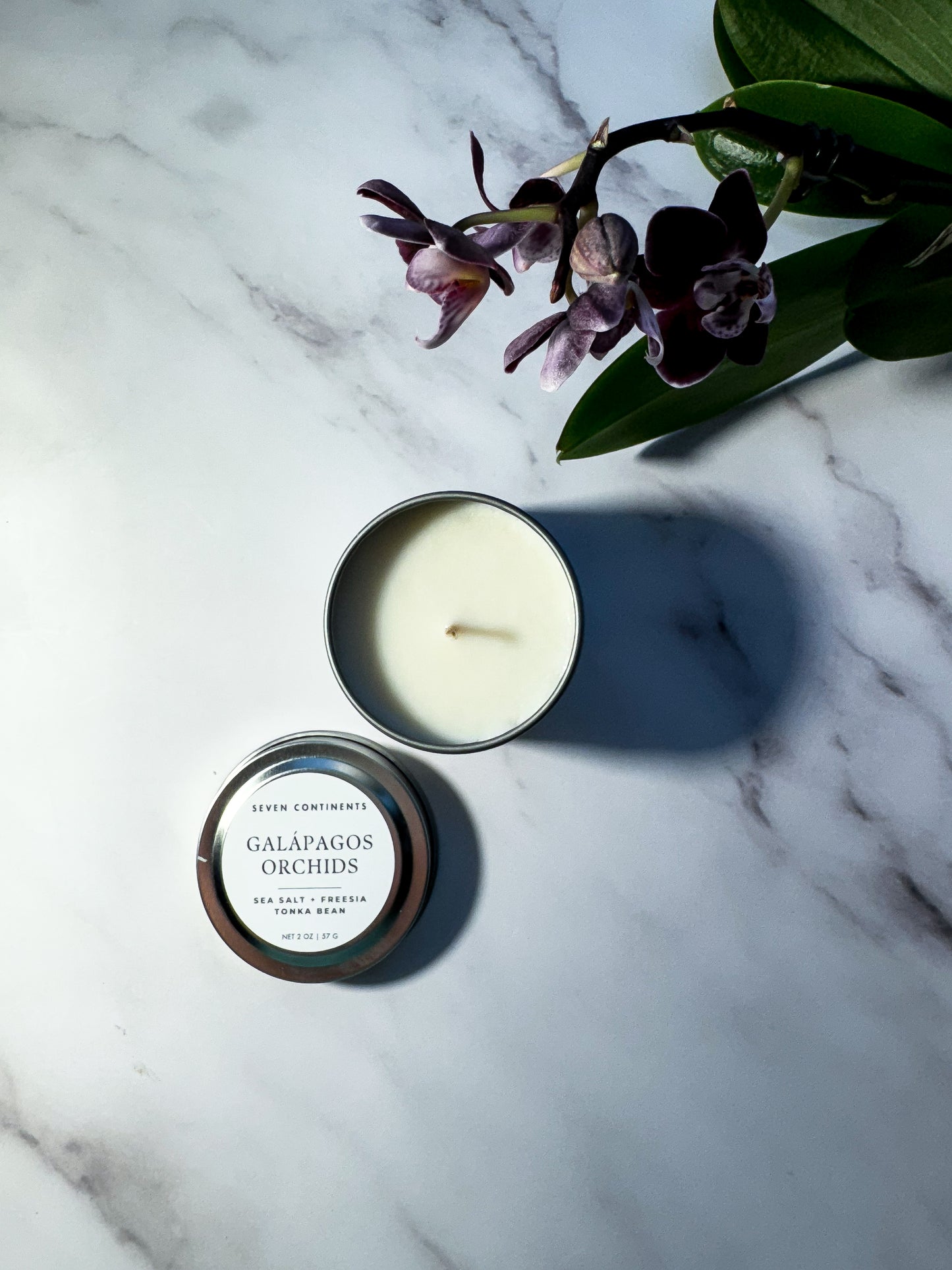 Galápagos Orchids - Soy Wax Mini Candle