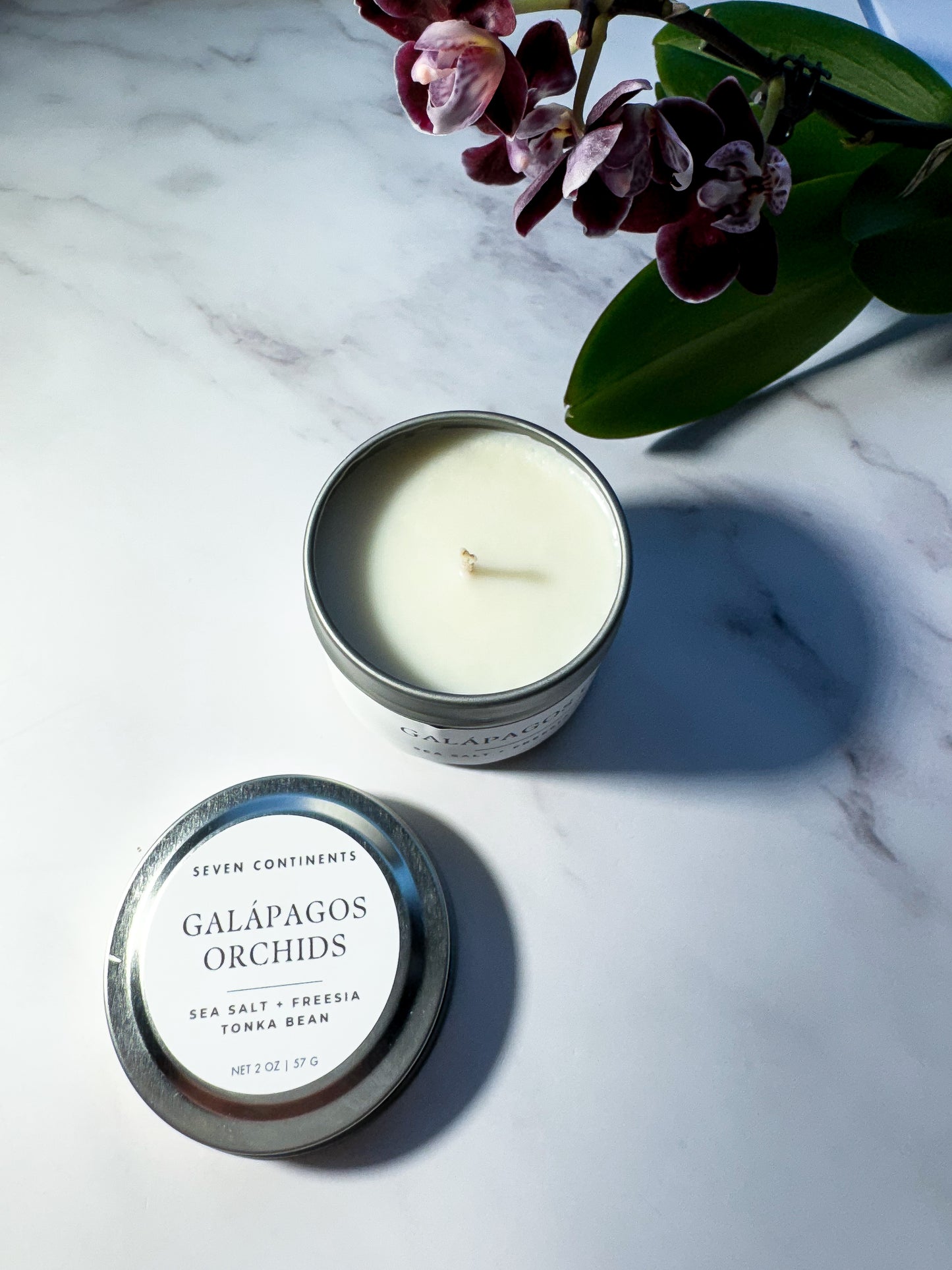 Galápagos Orchids - Soy Wax Mini Candle