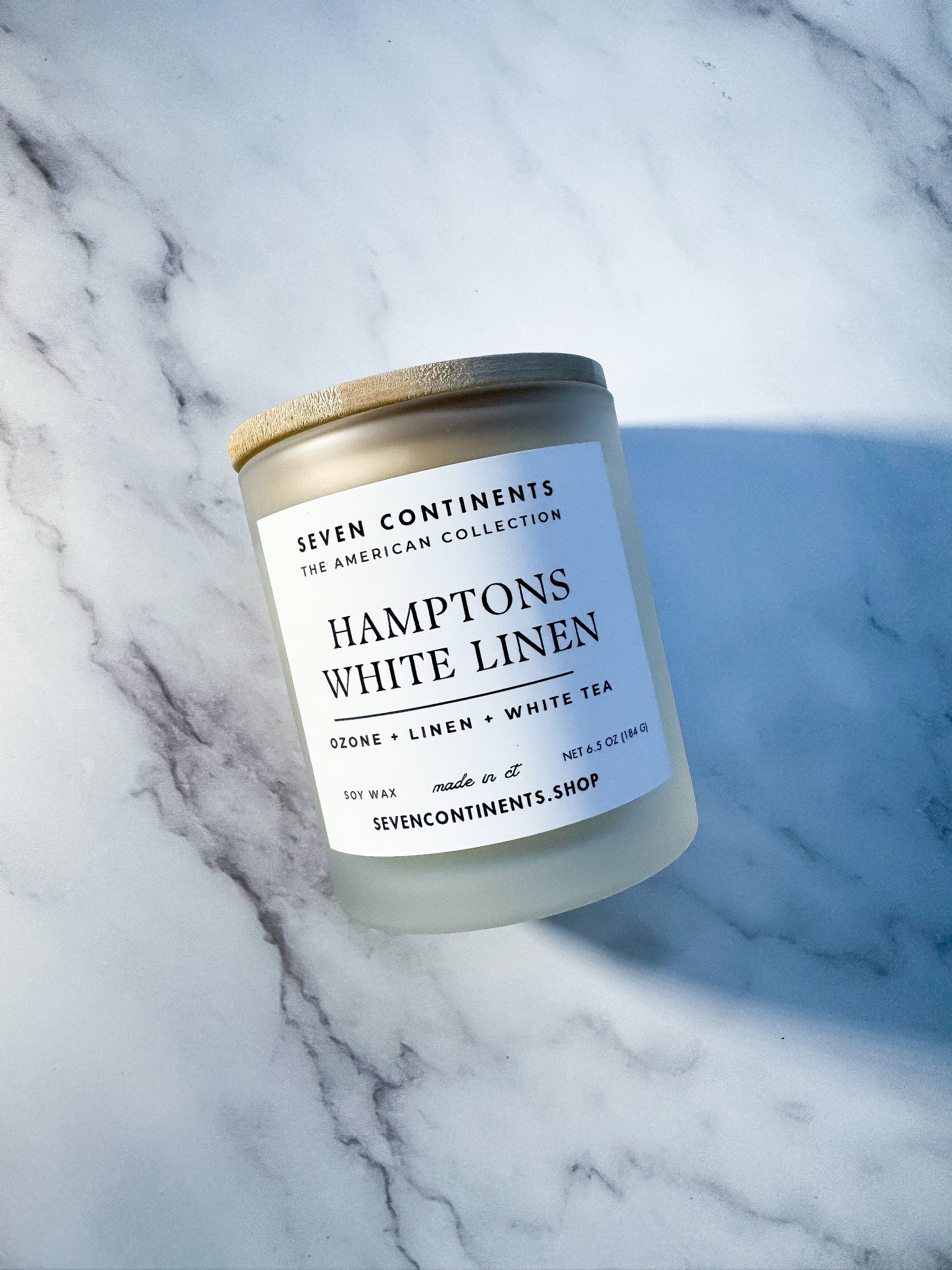 Hamptons White Linen Candle