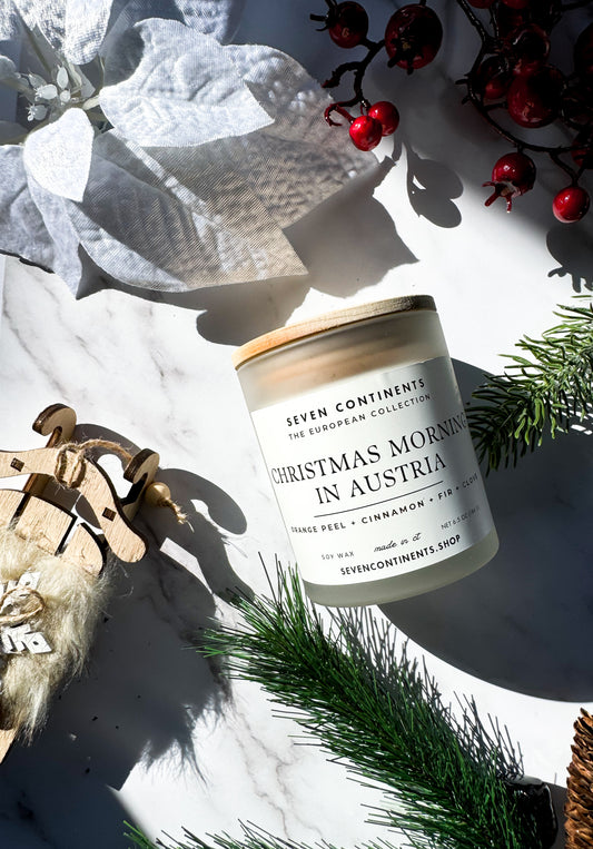 Christmas Morning in Austria Soy Wax Candle
