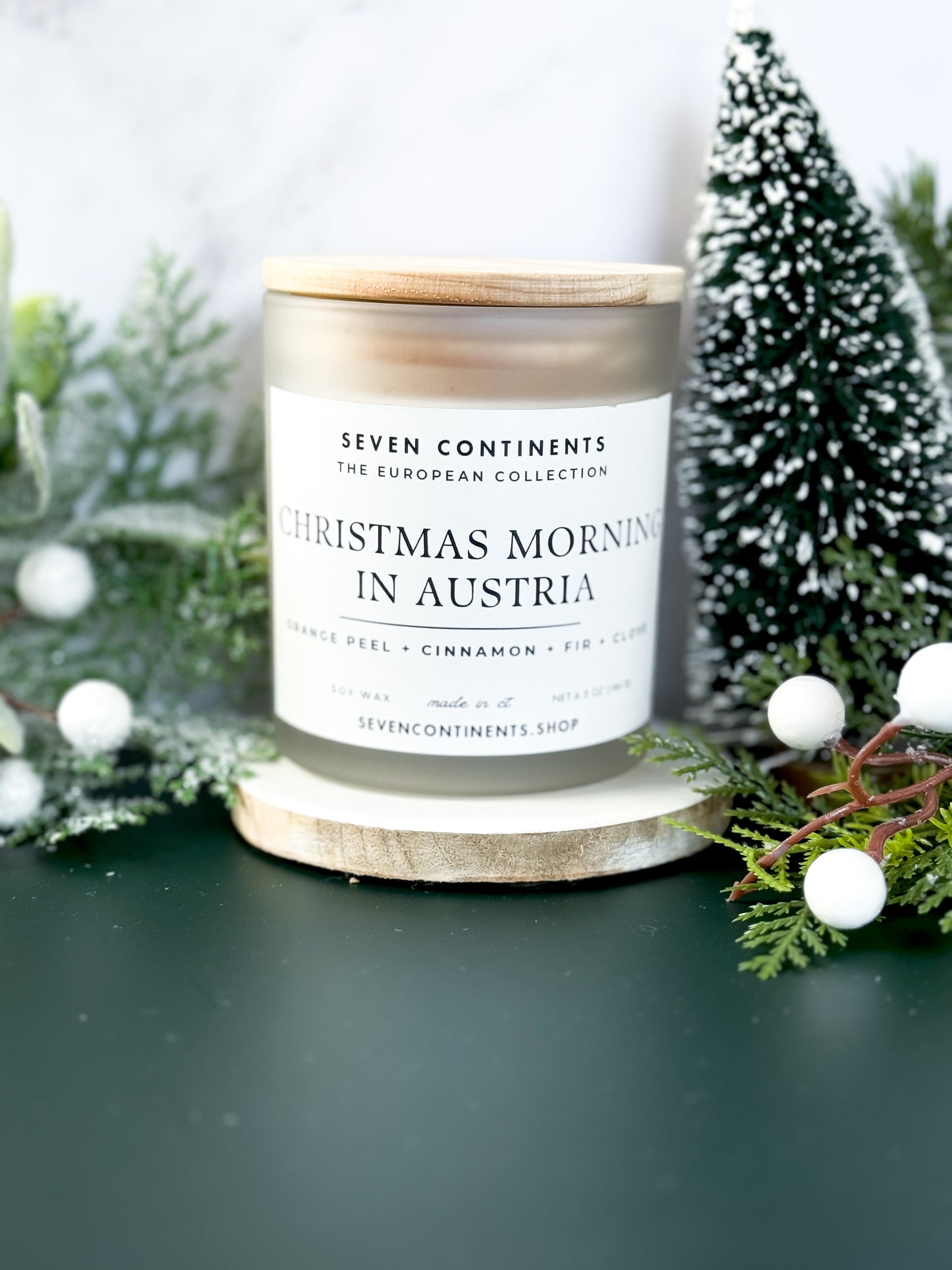 Christmas Morning in Austria Soy Wax Candle