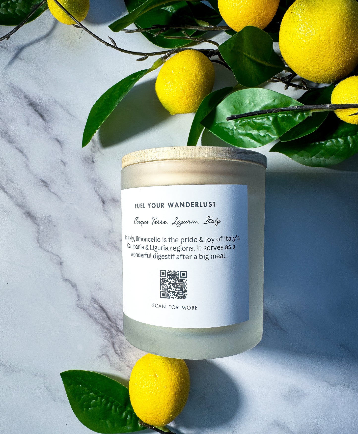 Limoncello in Liguria Candle