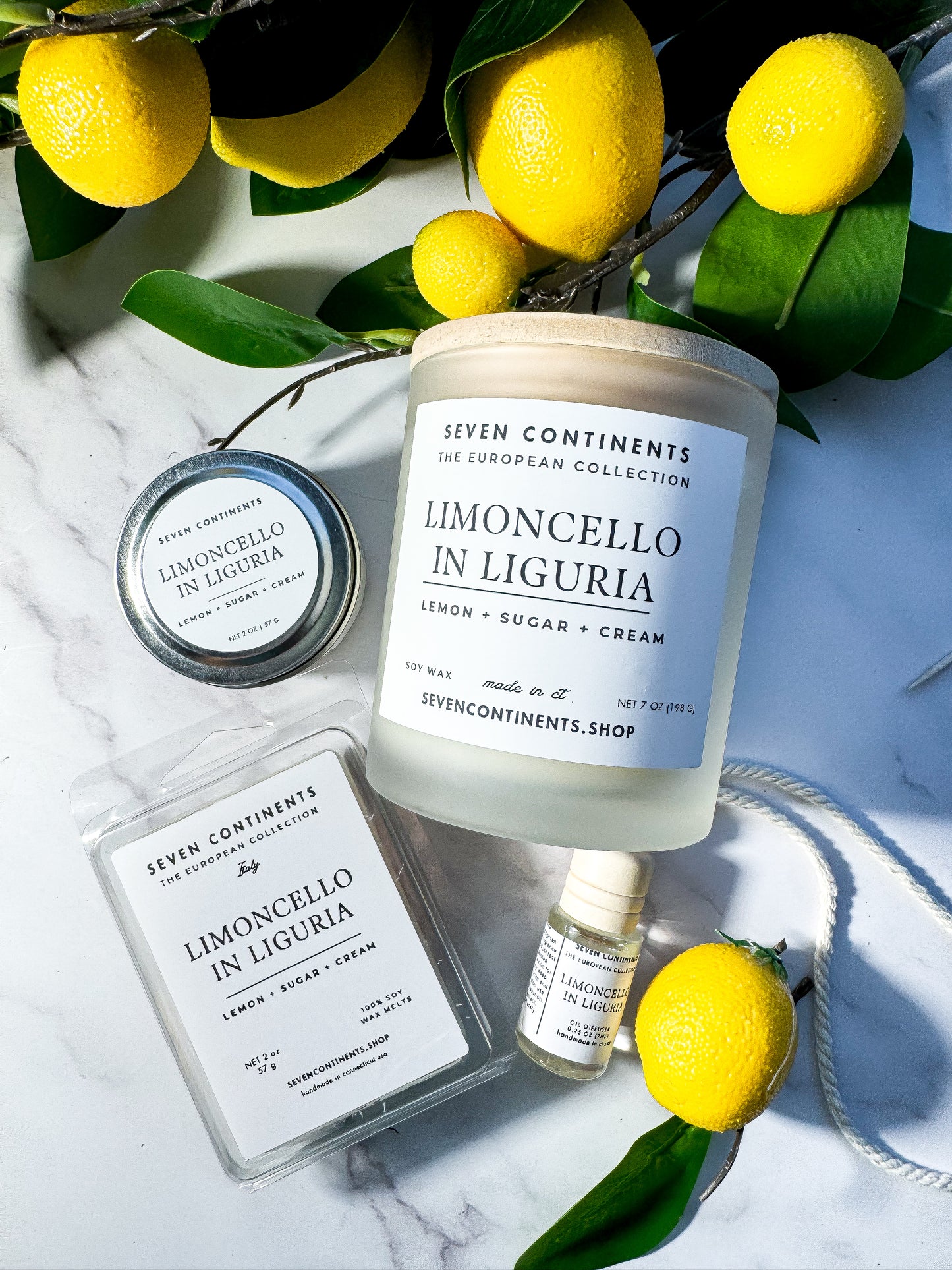 Limoncello in Liguria - Soy Wax Melt