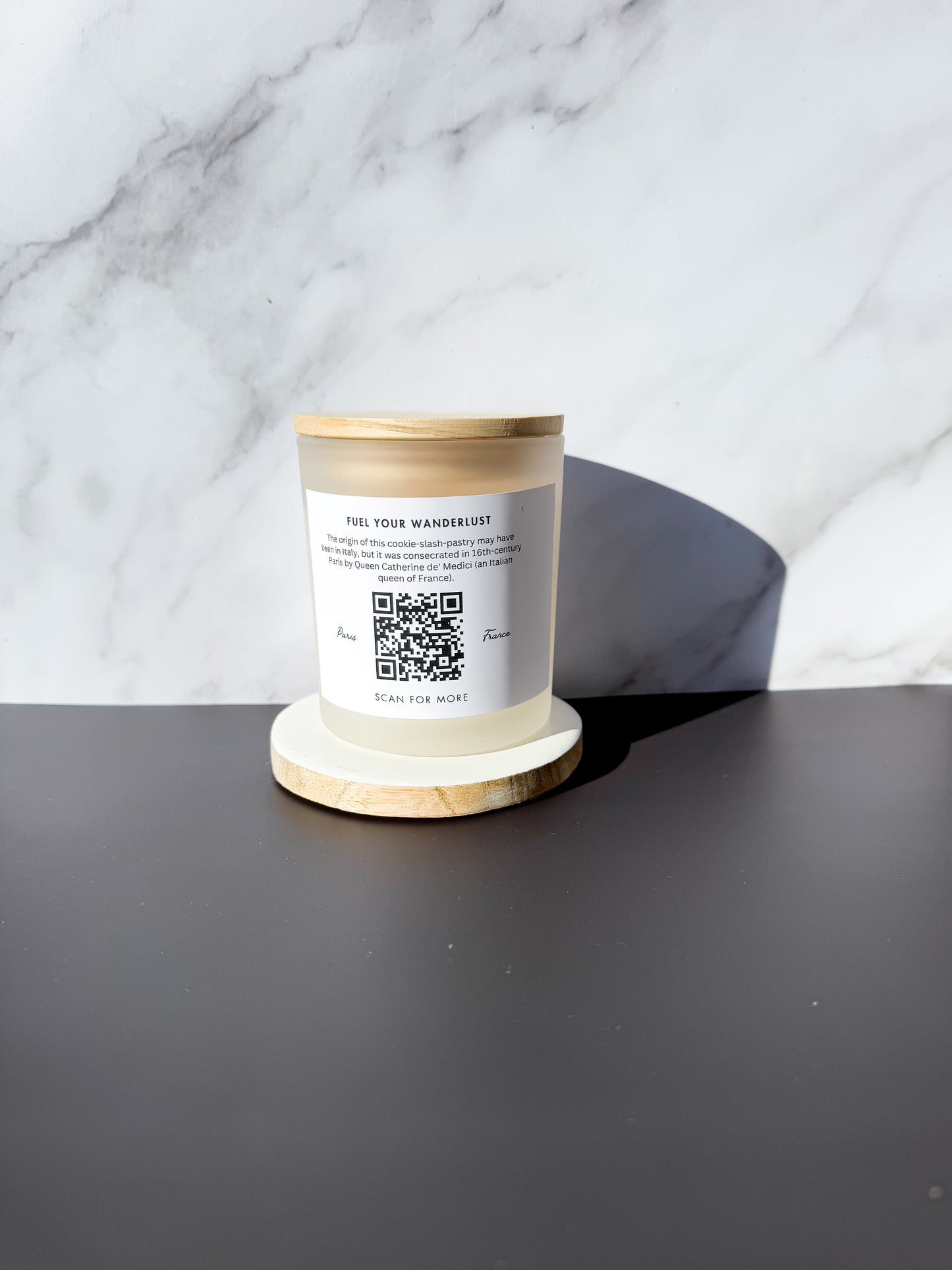 Macarons in Paris Candle