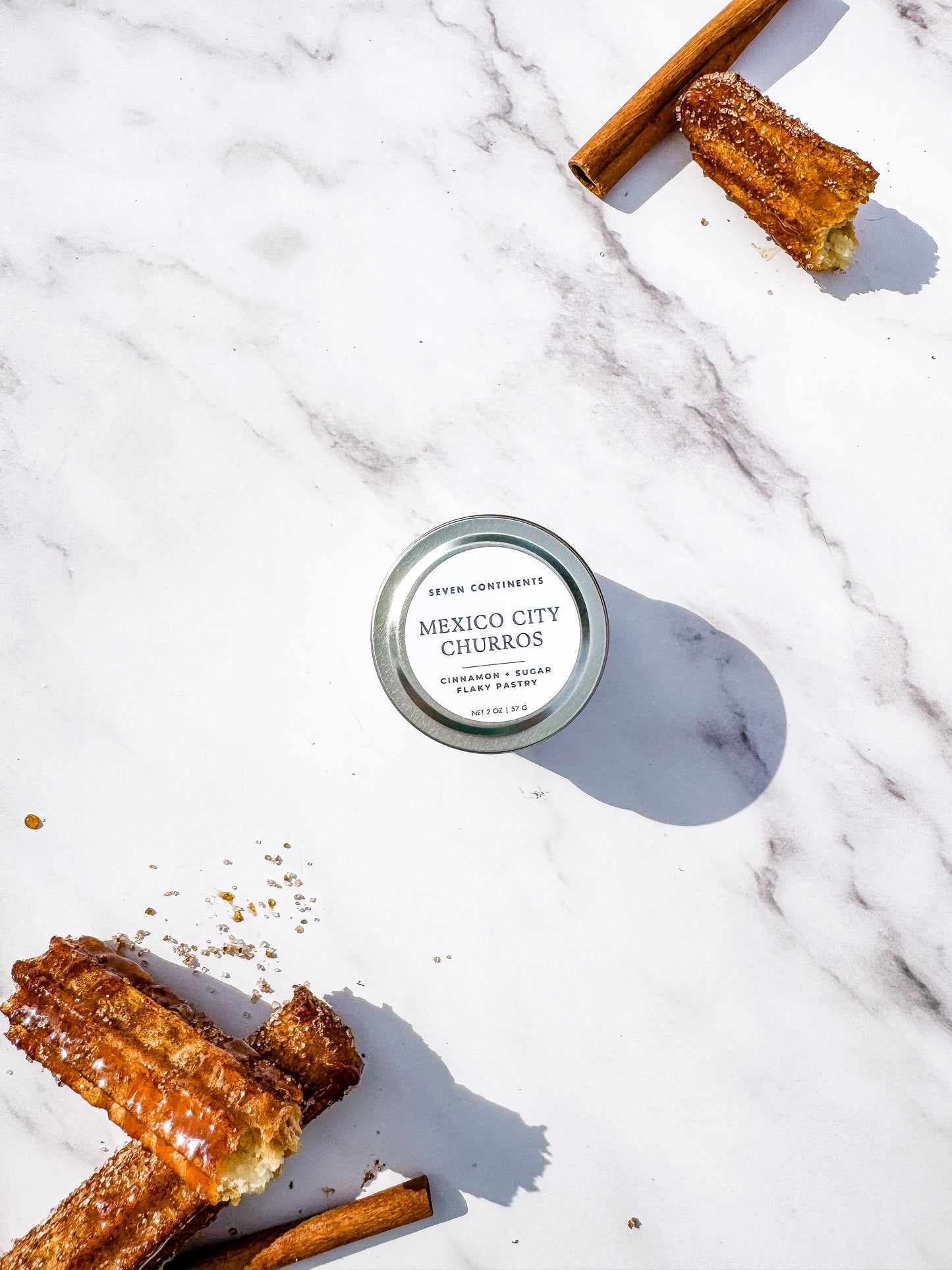 Mexico City Churros Mini Candle