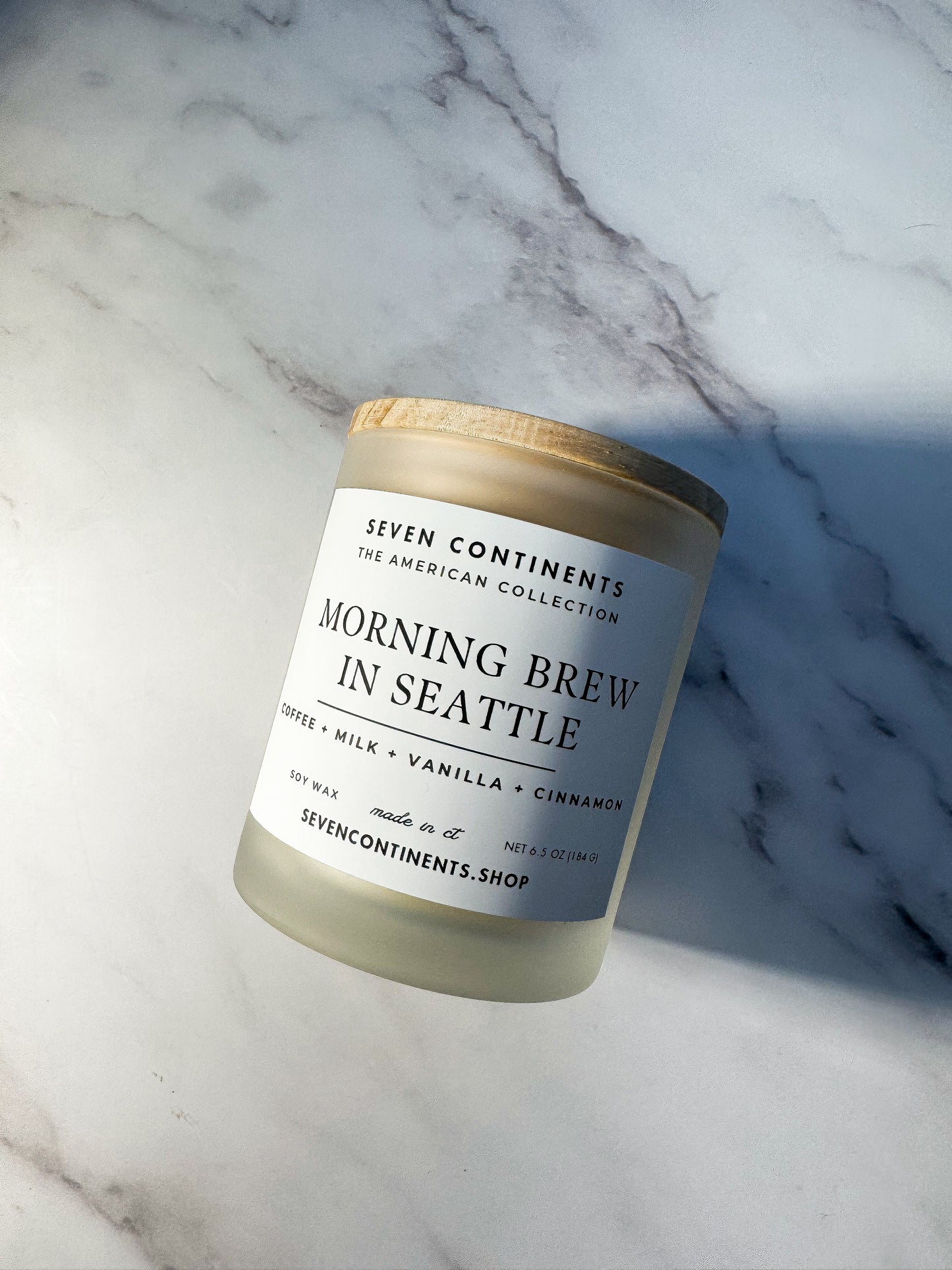 Morning Brew in Seattle Candle