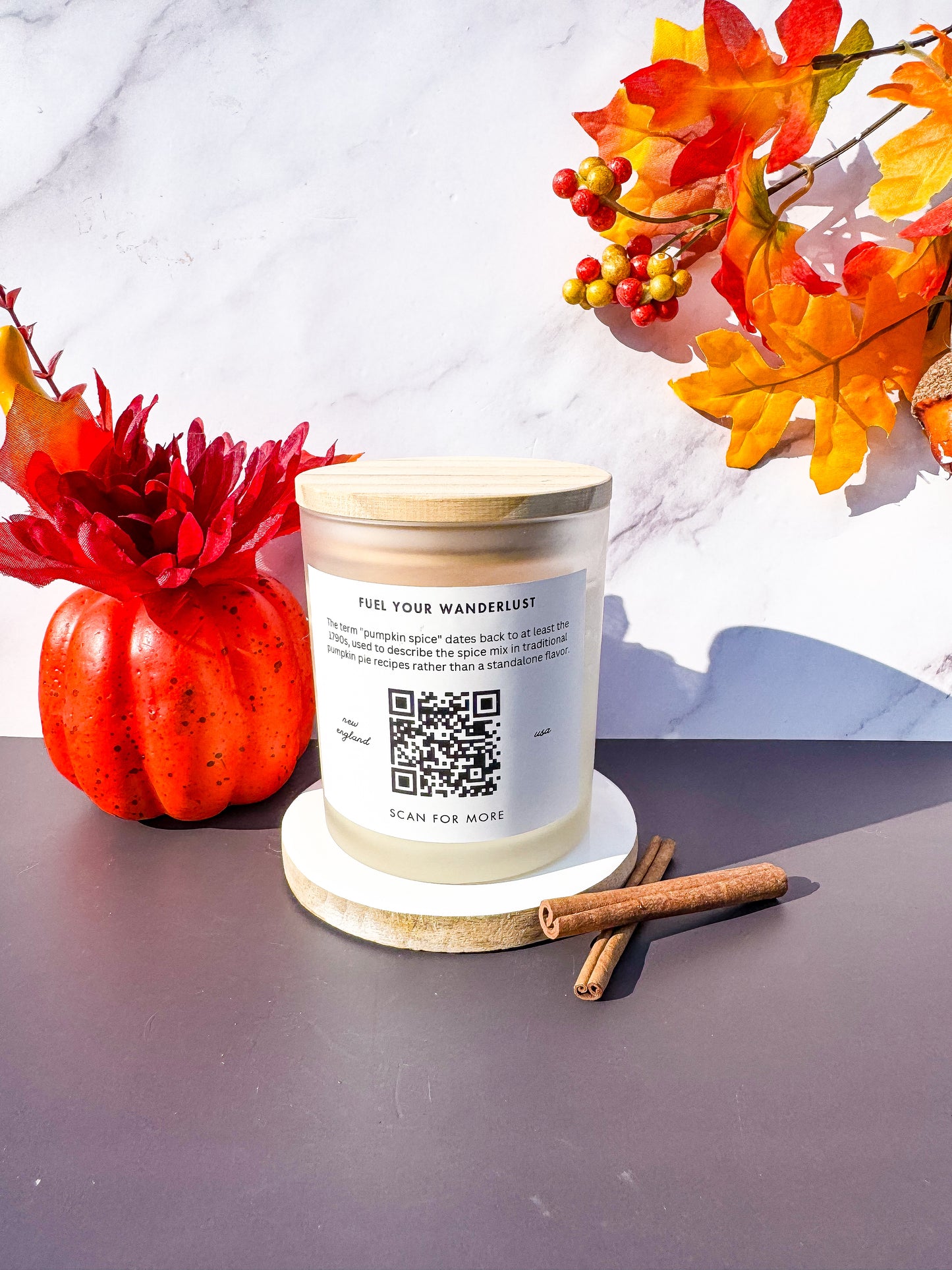New England Pumpkin Patch Soy Candle