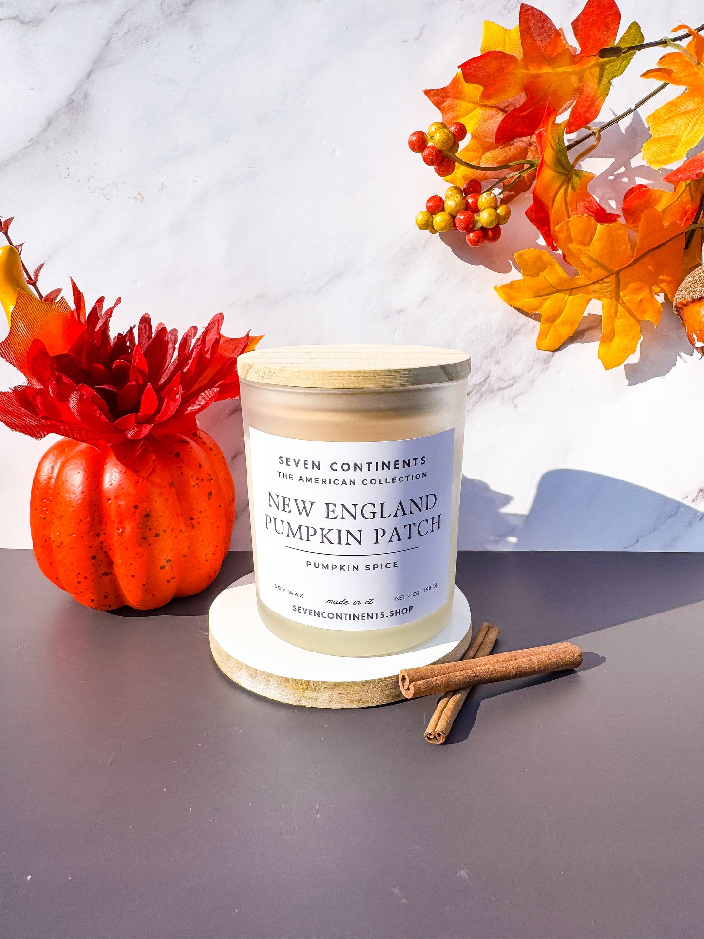 New England Pumpkin Patch Soy Candle