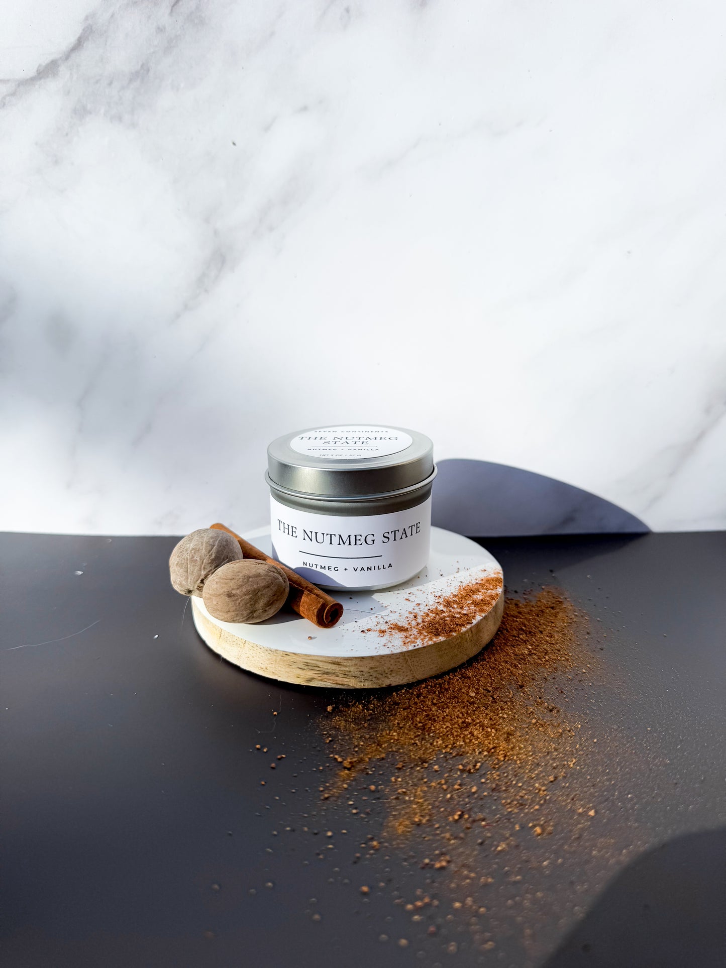 The Nutmeg State Soy Wax Mini Candle