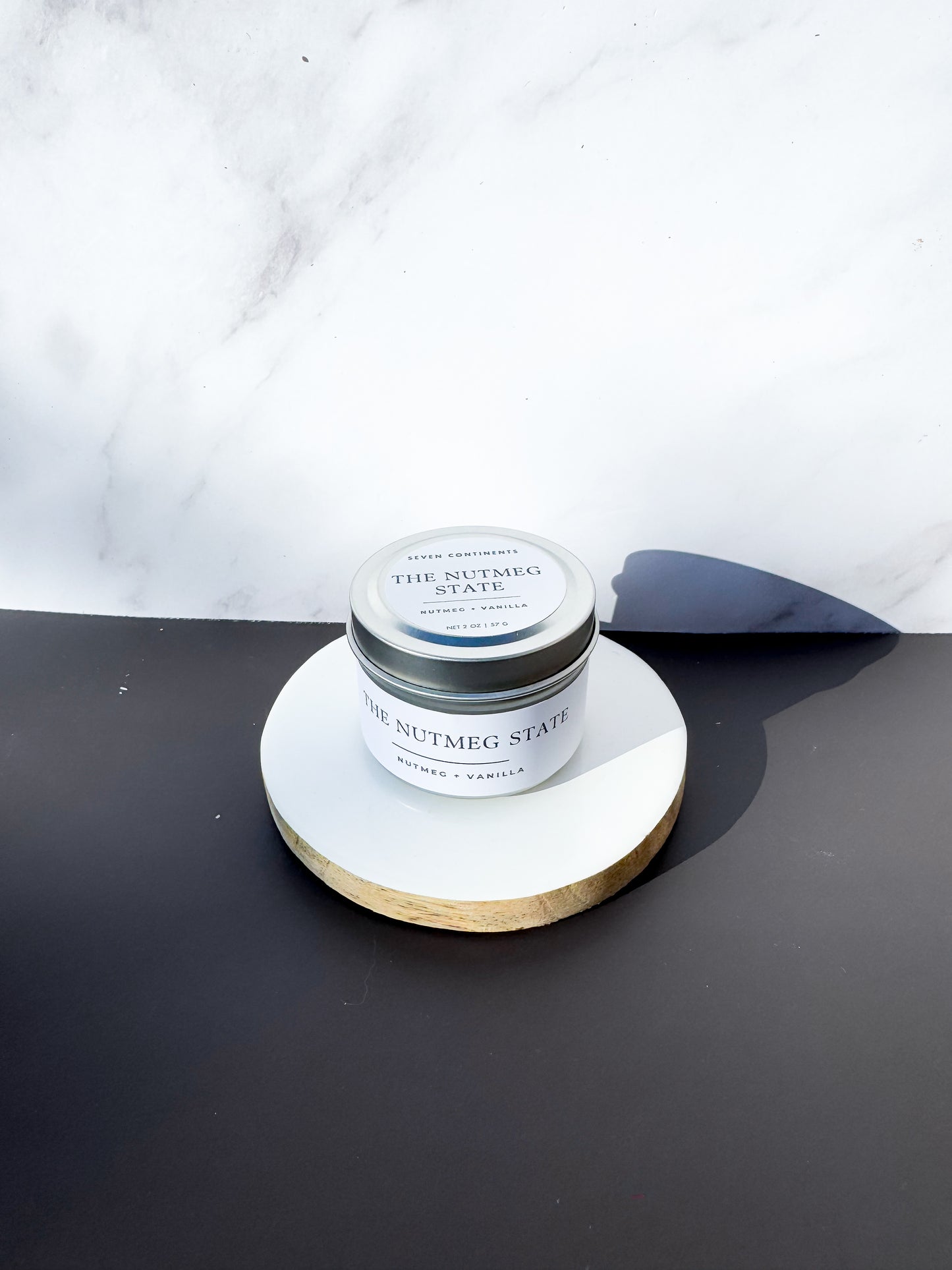 The Nutmeg State Soy Wax Mini Candle