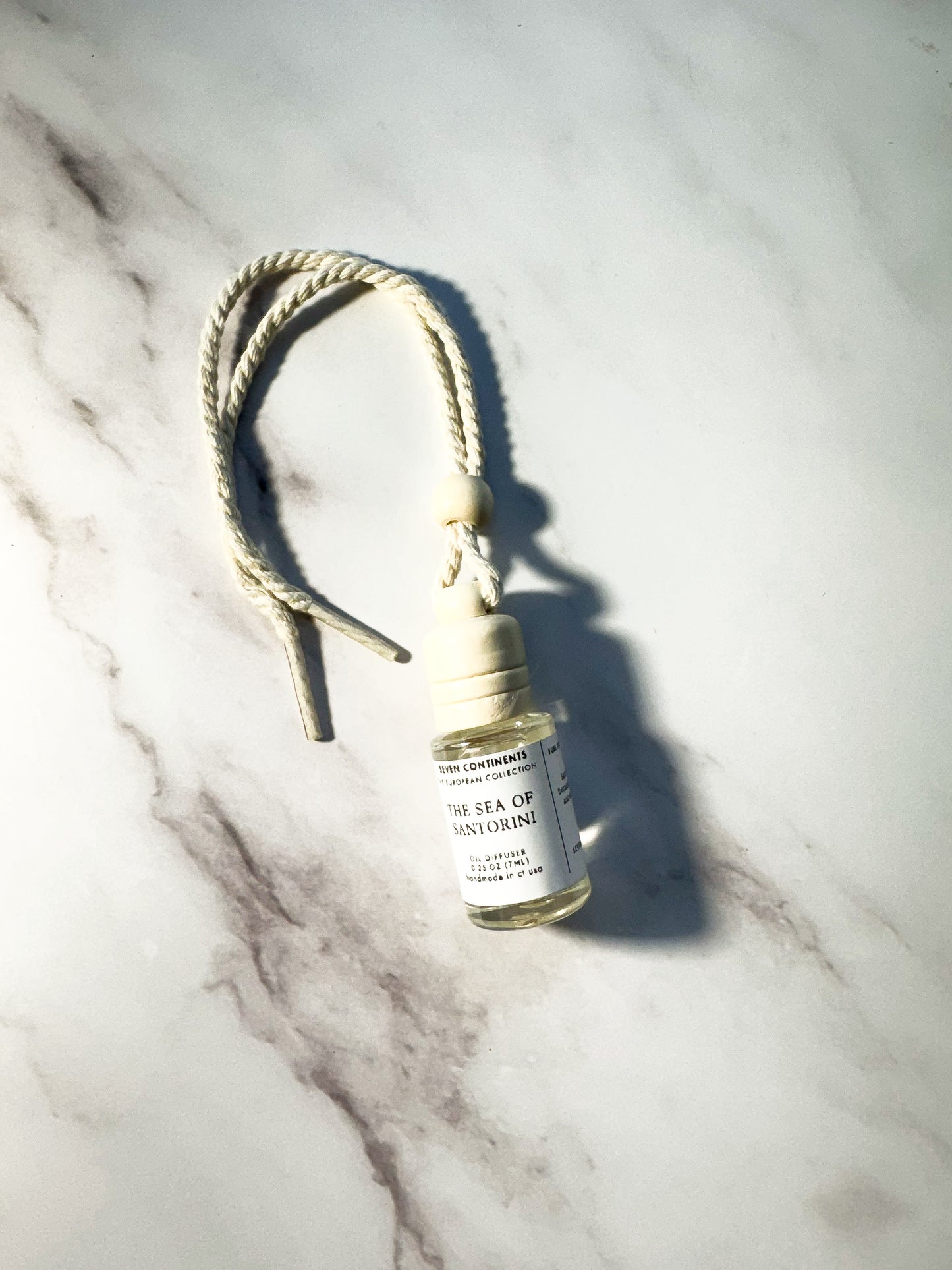The Sea of Santorini Mini Car Diffuser