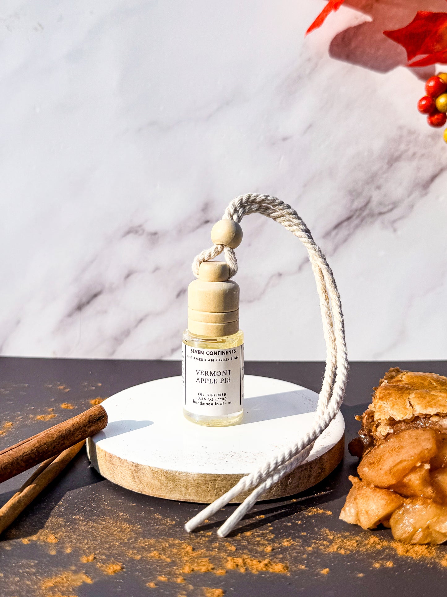 Vermont Apple Pie Mini Car Diffuser