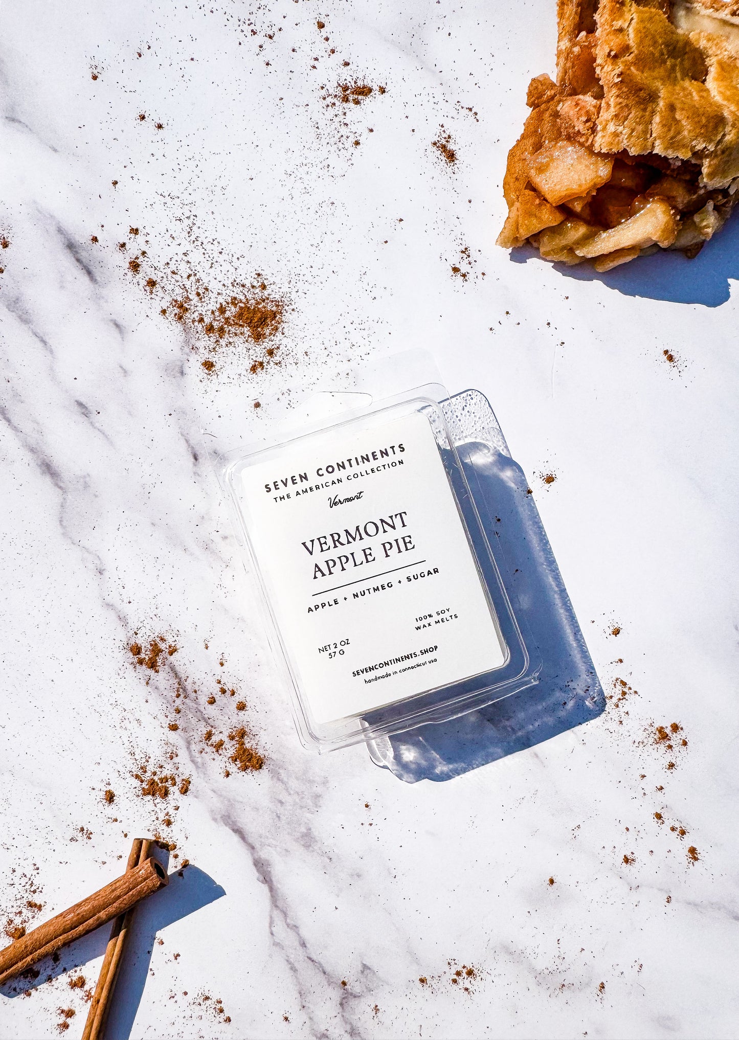 Vermont Apple Pie Soy Wax Melt