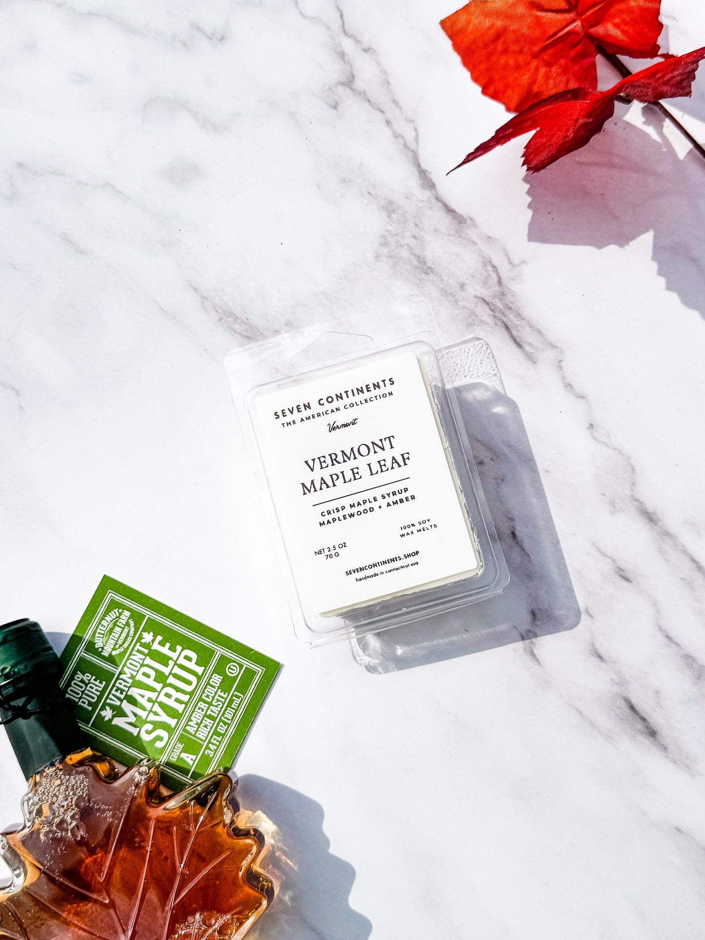 Vermont Maple Leaf Soy Wax Melt