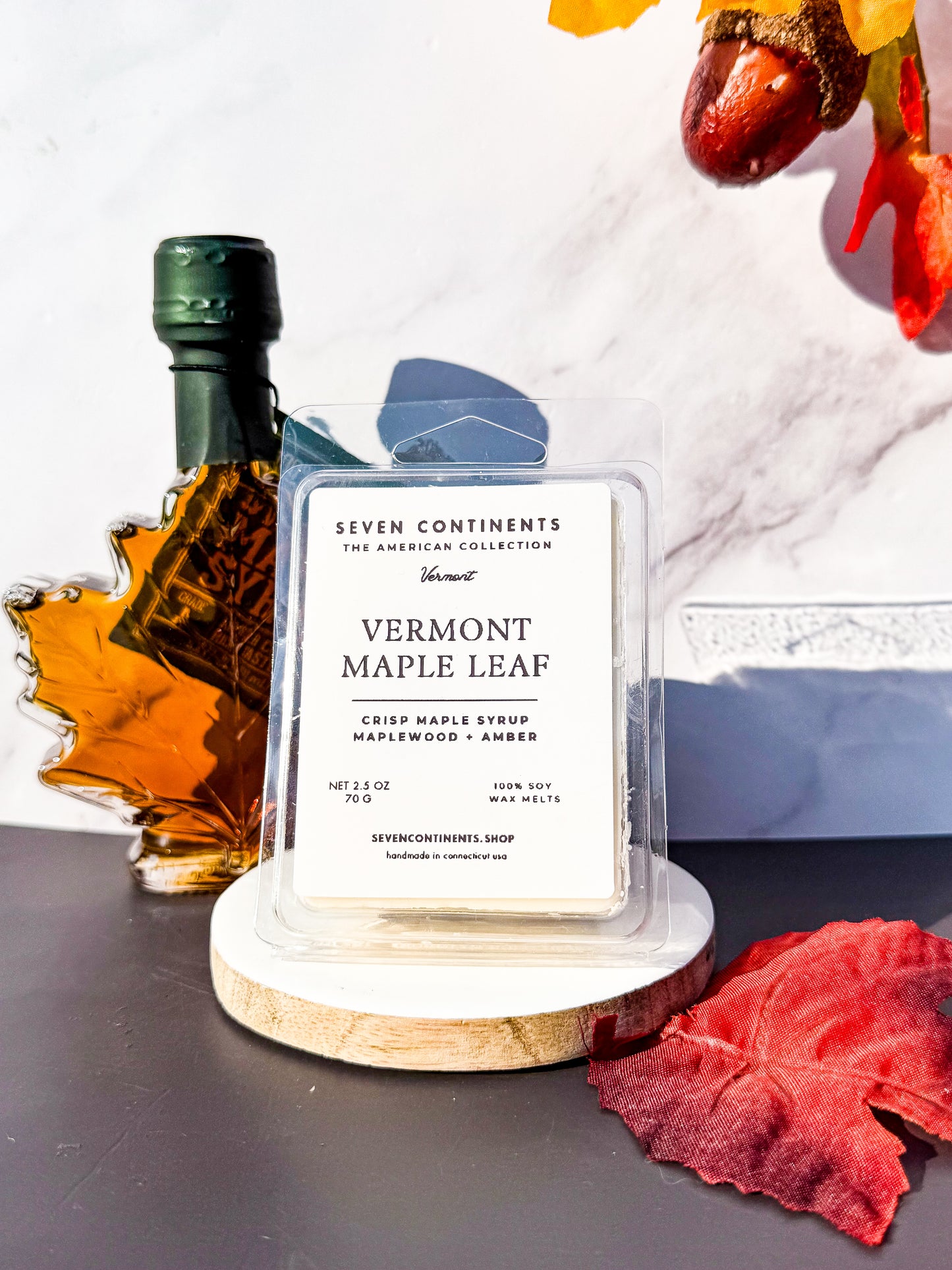 Vermont Maple Leaf Soy Wax Melt