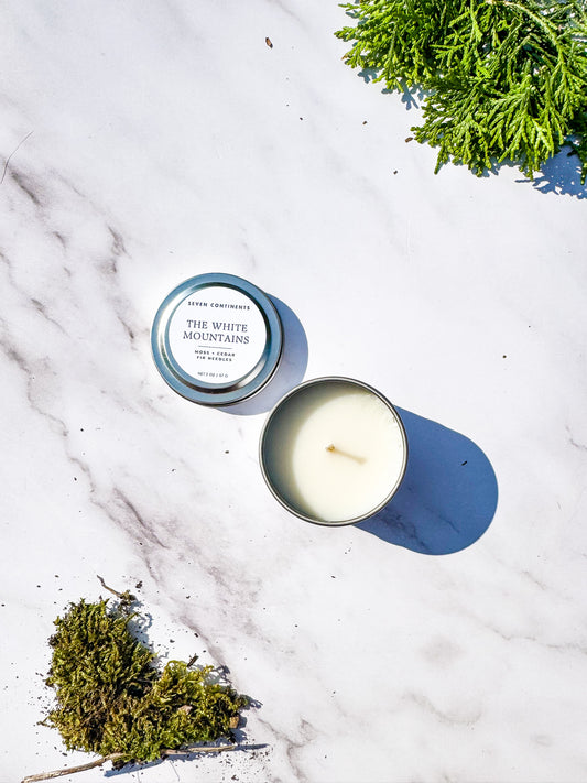 The White Mountains Mini Candle