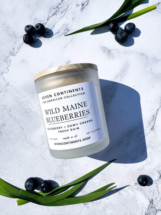 Wild Maine Blueberries Candle