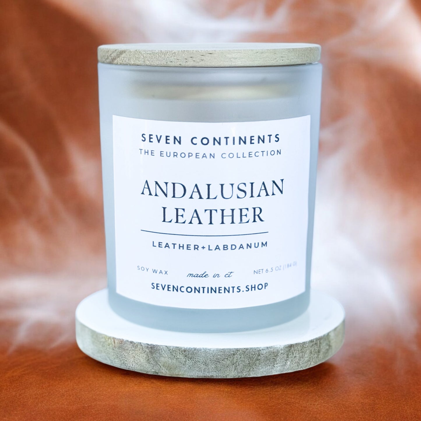 Andalusian Leather Candle