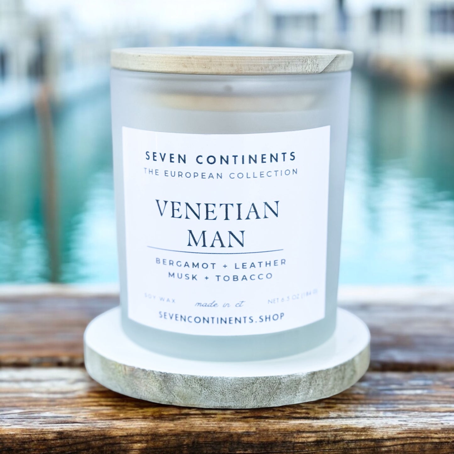 Venetian Man Candle