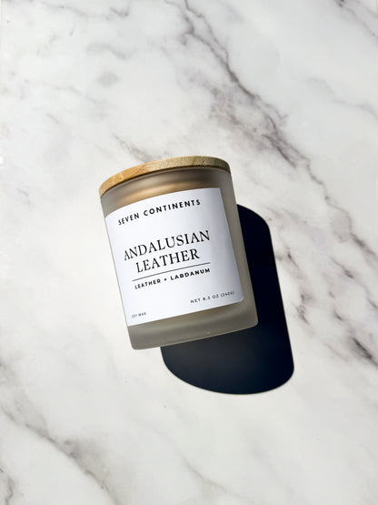 Andalusian Leather - Soy Candle