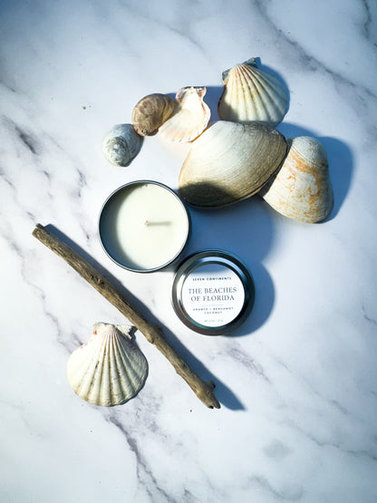 The Beaches of Florida - Soy Wax Mini Candle