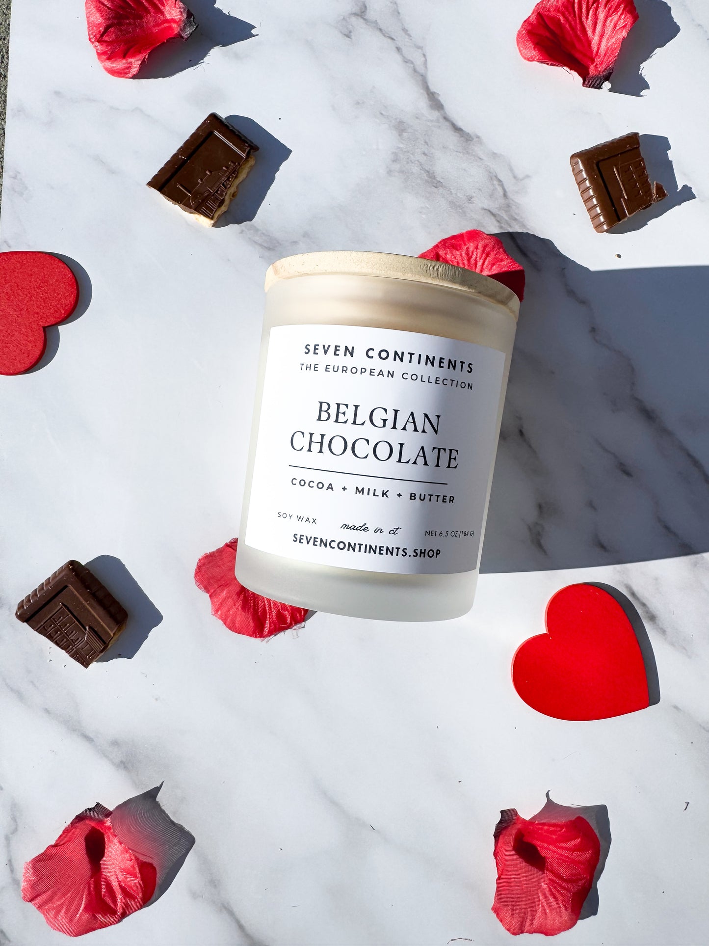 Belgian Chocolate Soy Wax Candle