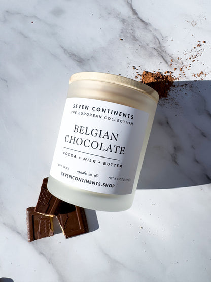 Belgian Chocolate Soy Wax Candle