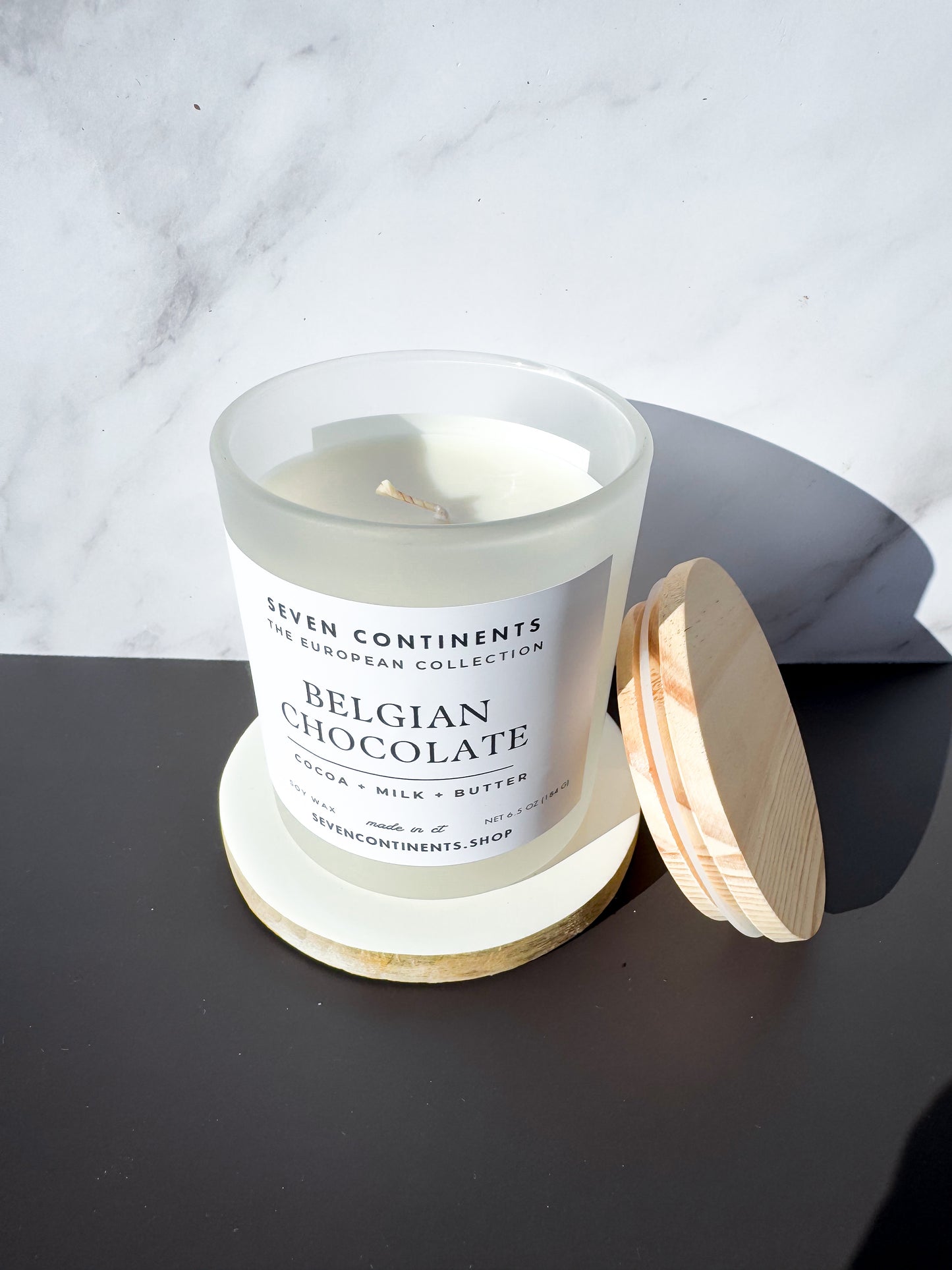 Belgian Chocolate Soy Wax Candle