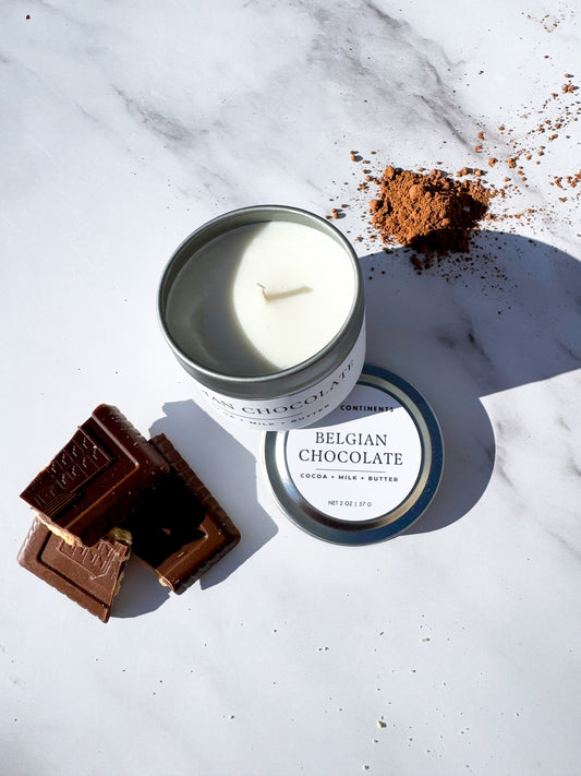 Belgian Chocolate Soy Wax Mini Candle