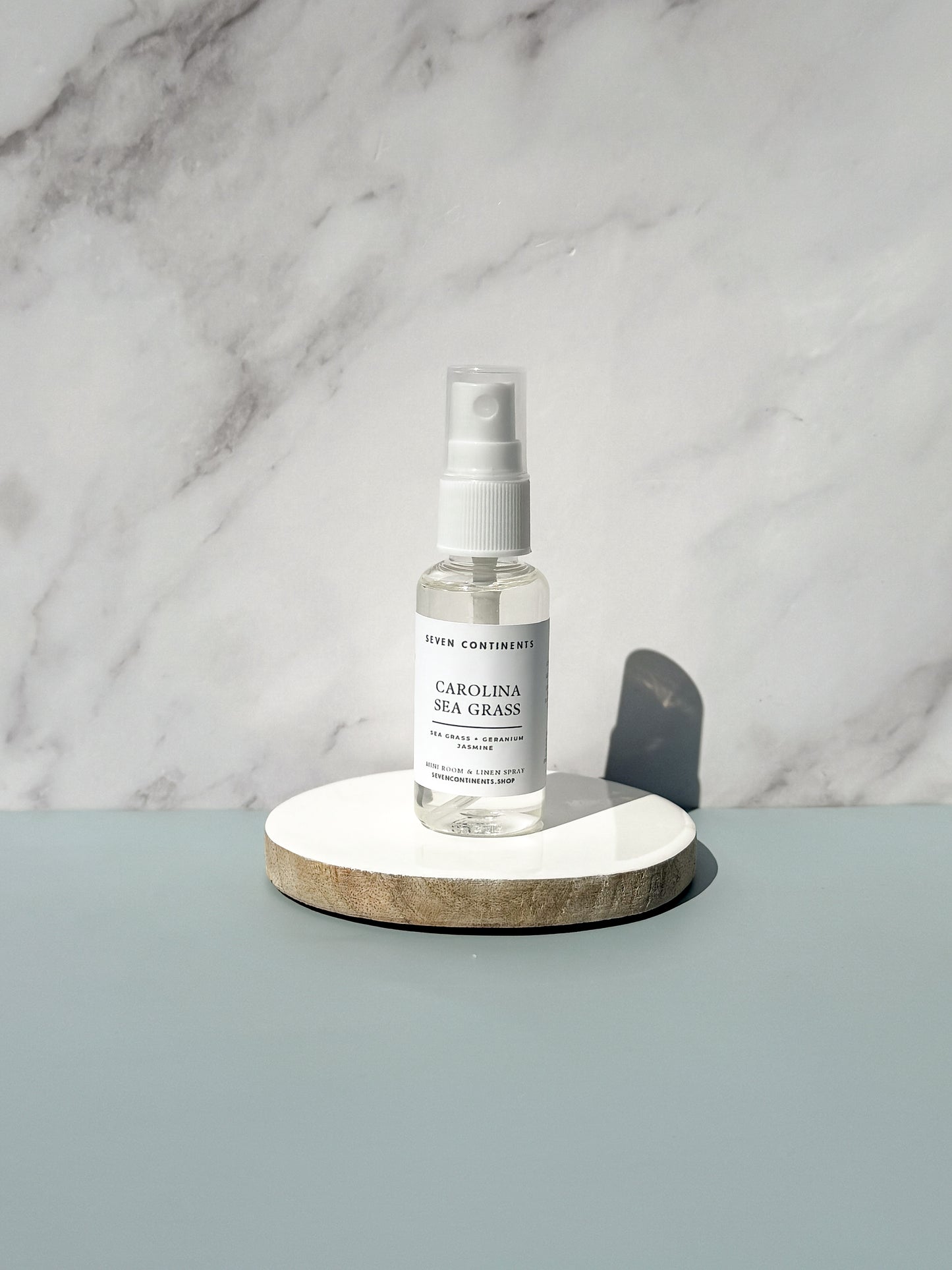Carolina Sea Grass mini room spray with fresh coastal scent inspired by the Carolina shoreline