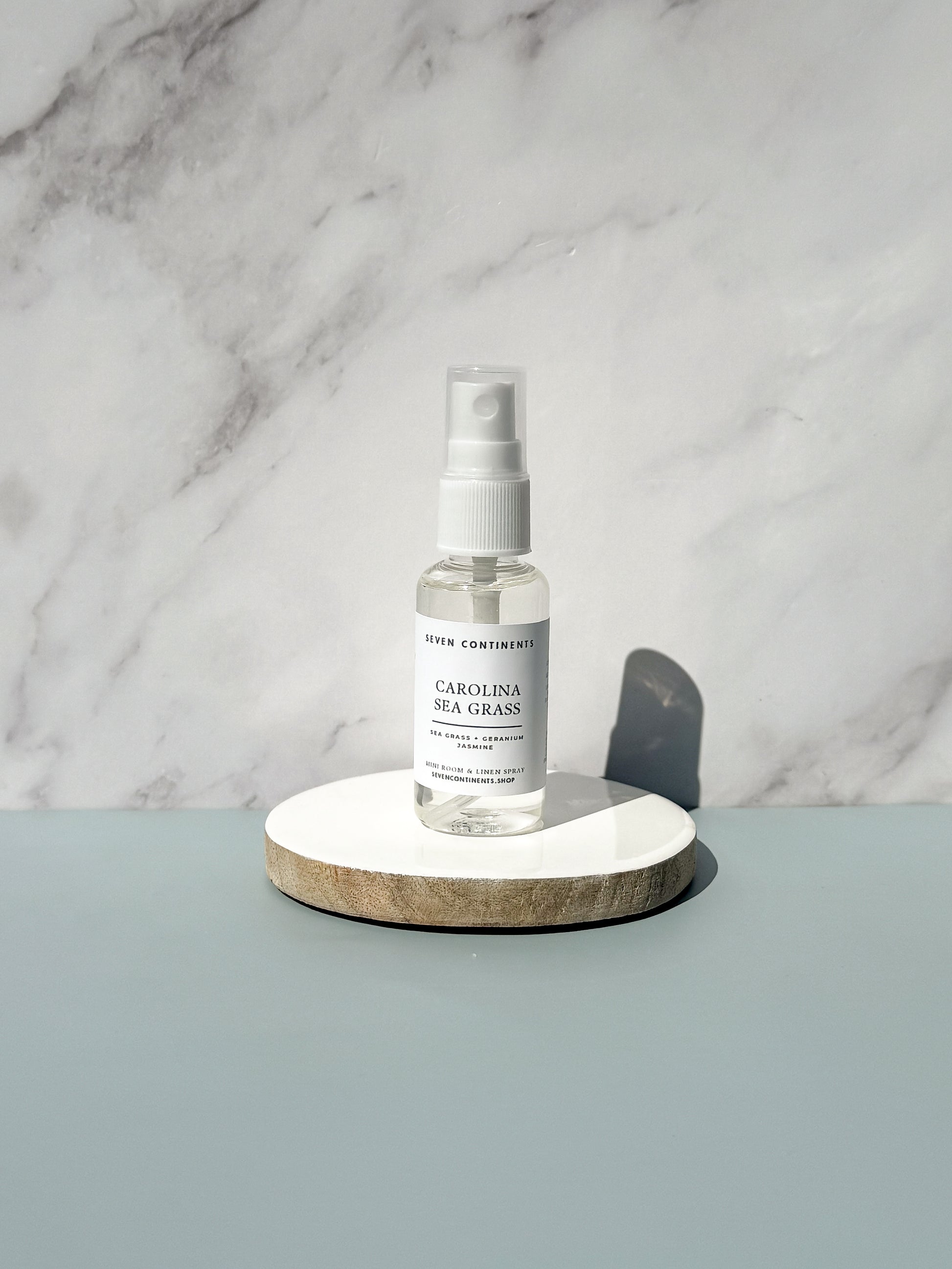 Carolina Sea Grass mini room spray with fresh coastal scent inspired by the Carolina shoreline