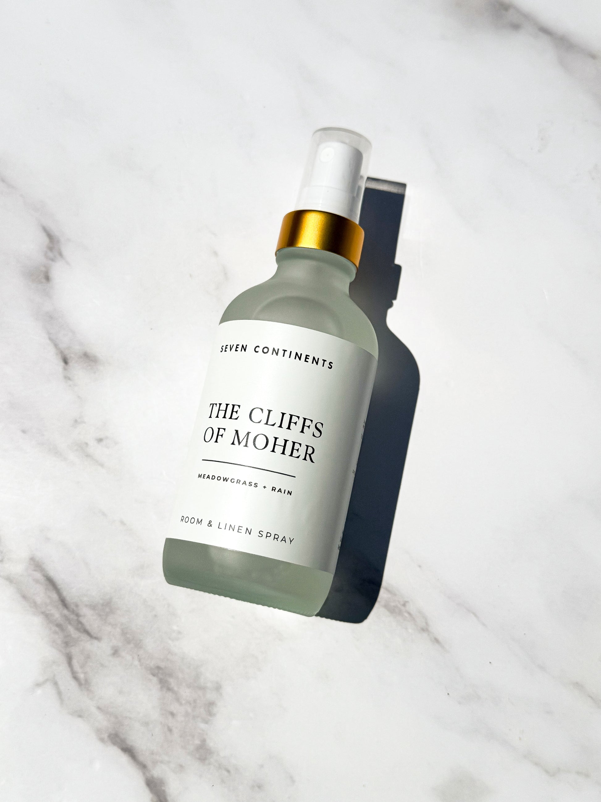 Cliffs of Moher luxury room and linen spray with meadow grass and rain fragrance inspired by Ireland