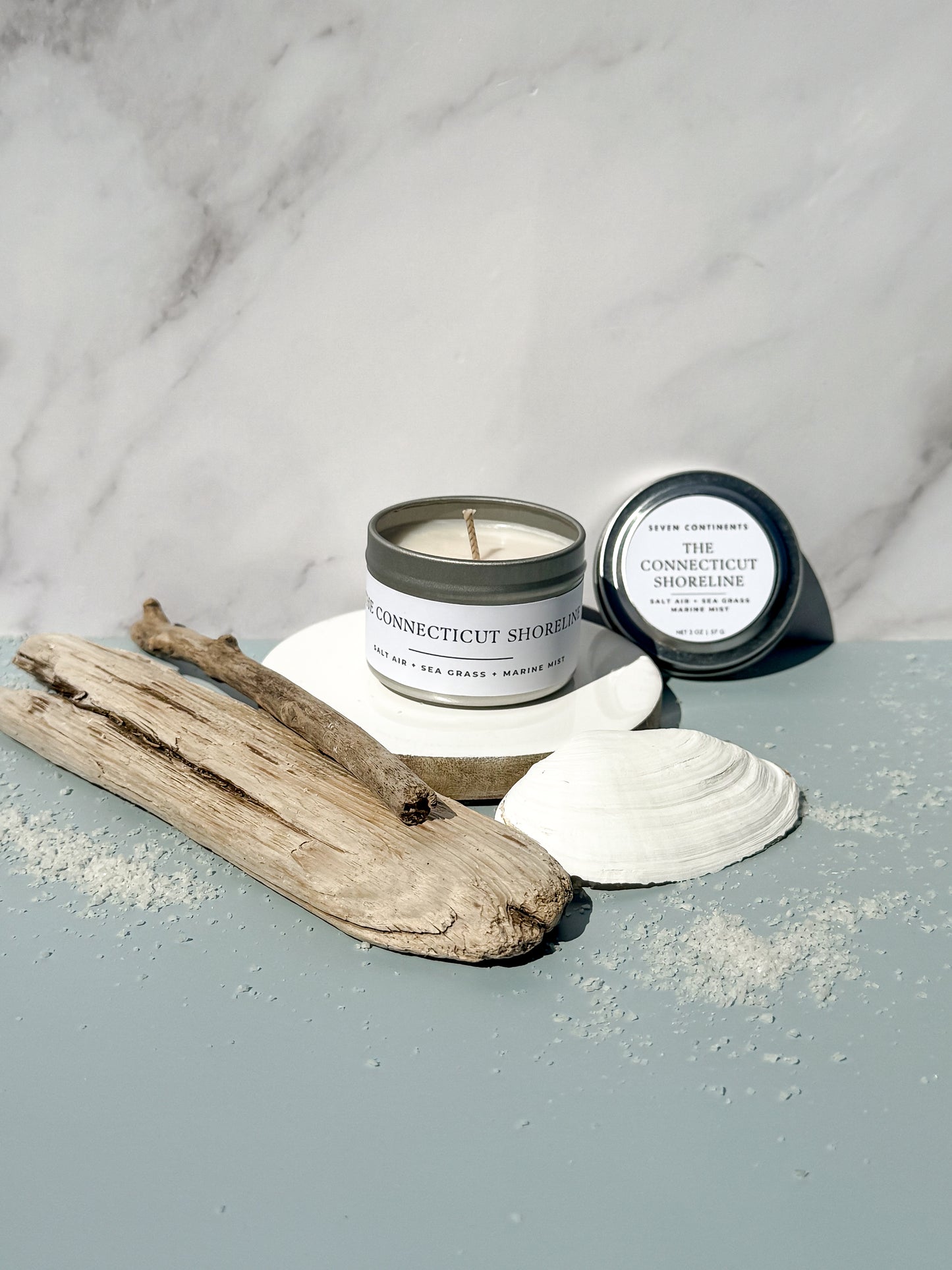 The Connecticut Shoreline - Soy Wax Mini Candle