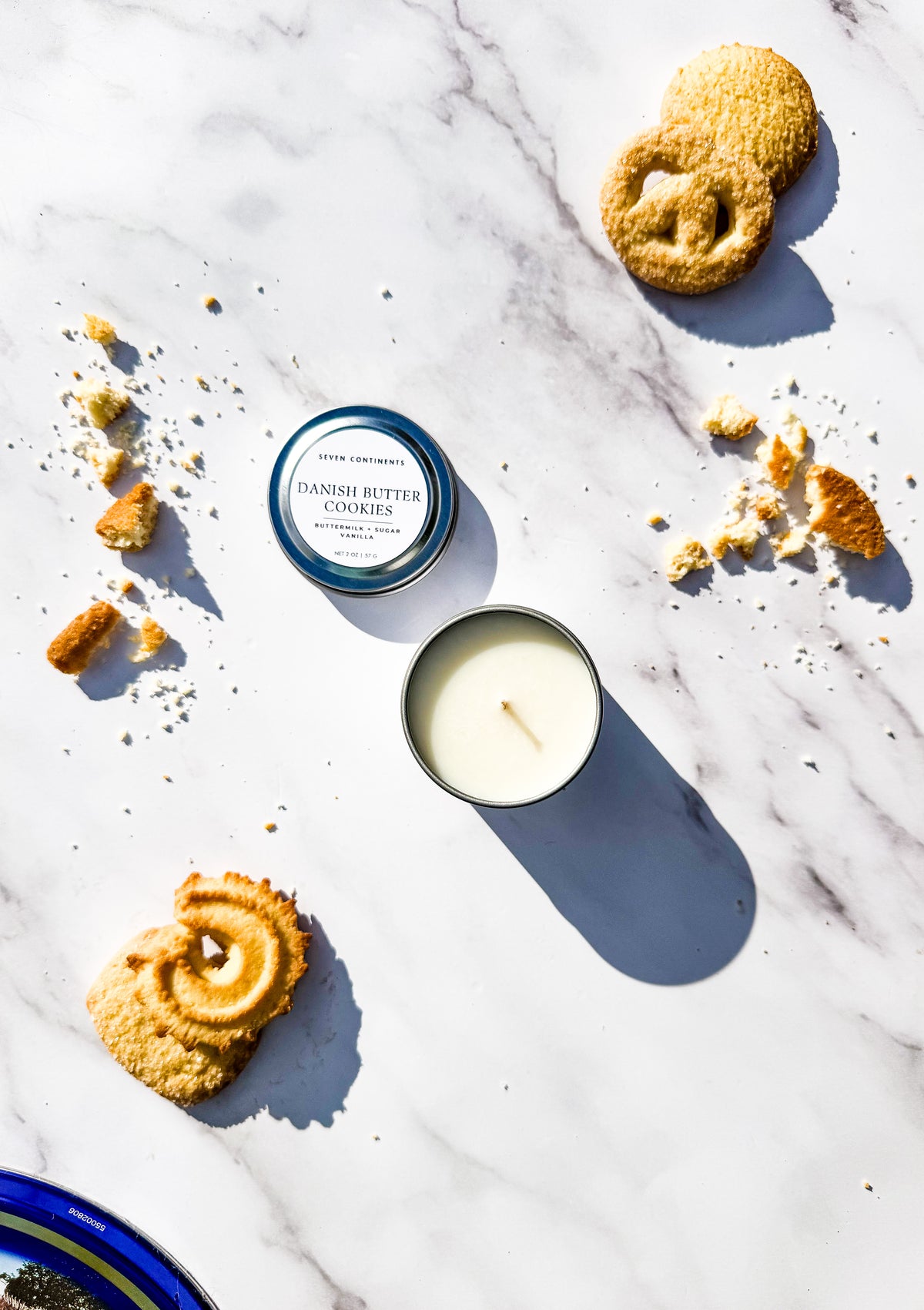 butter cookie mini candle stocking stuffer