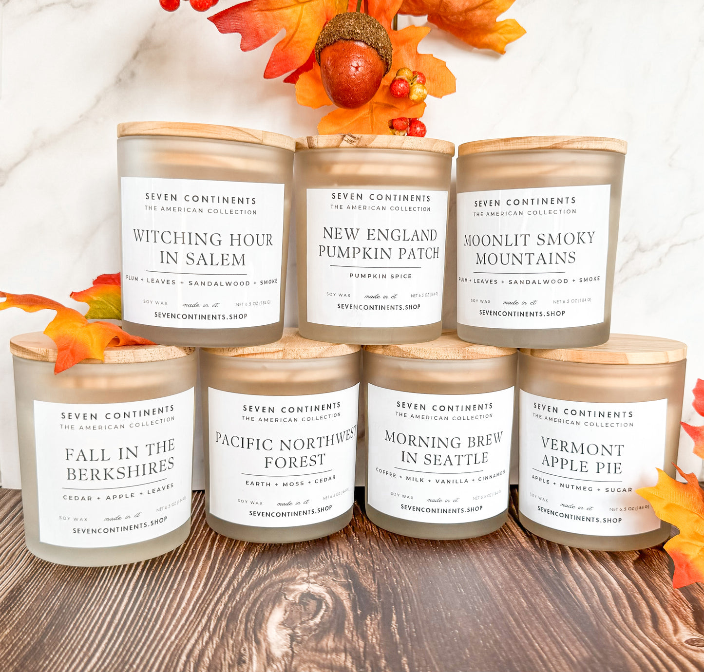 Fall in the Berkshires Candle