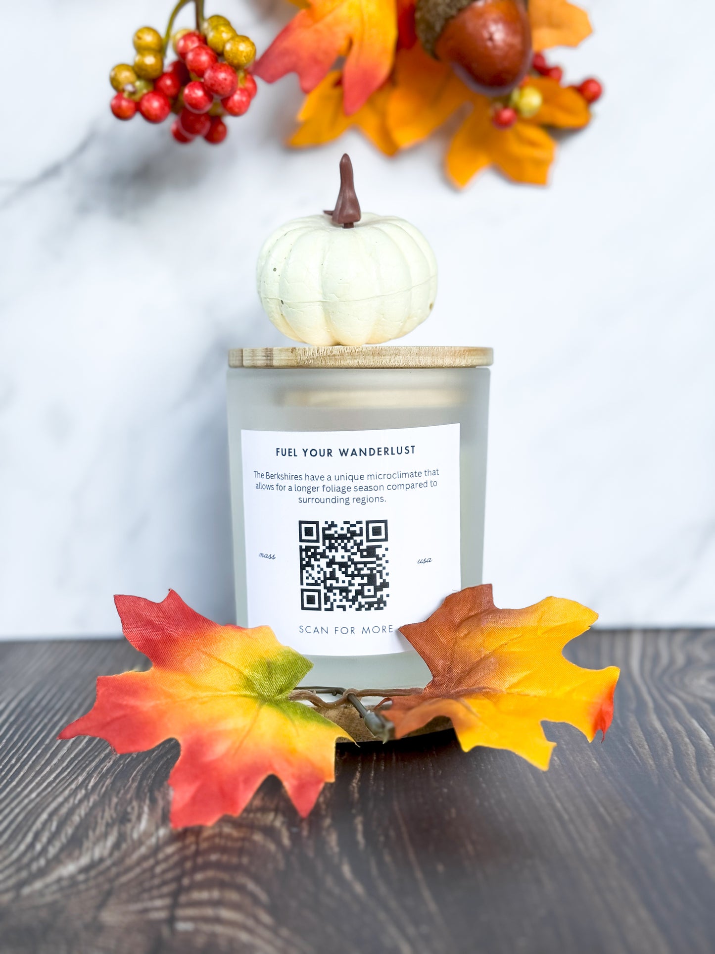 Fall in the Berkshires Candle