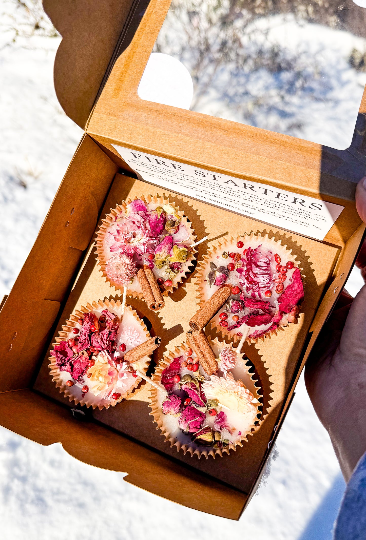 Firestarters 4 pack - Valentine's Day